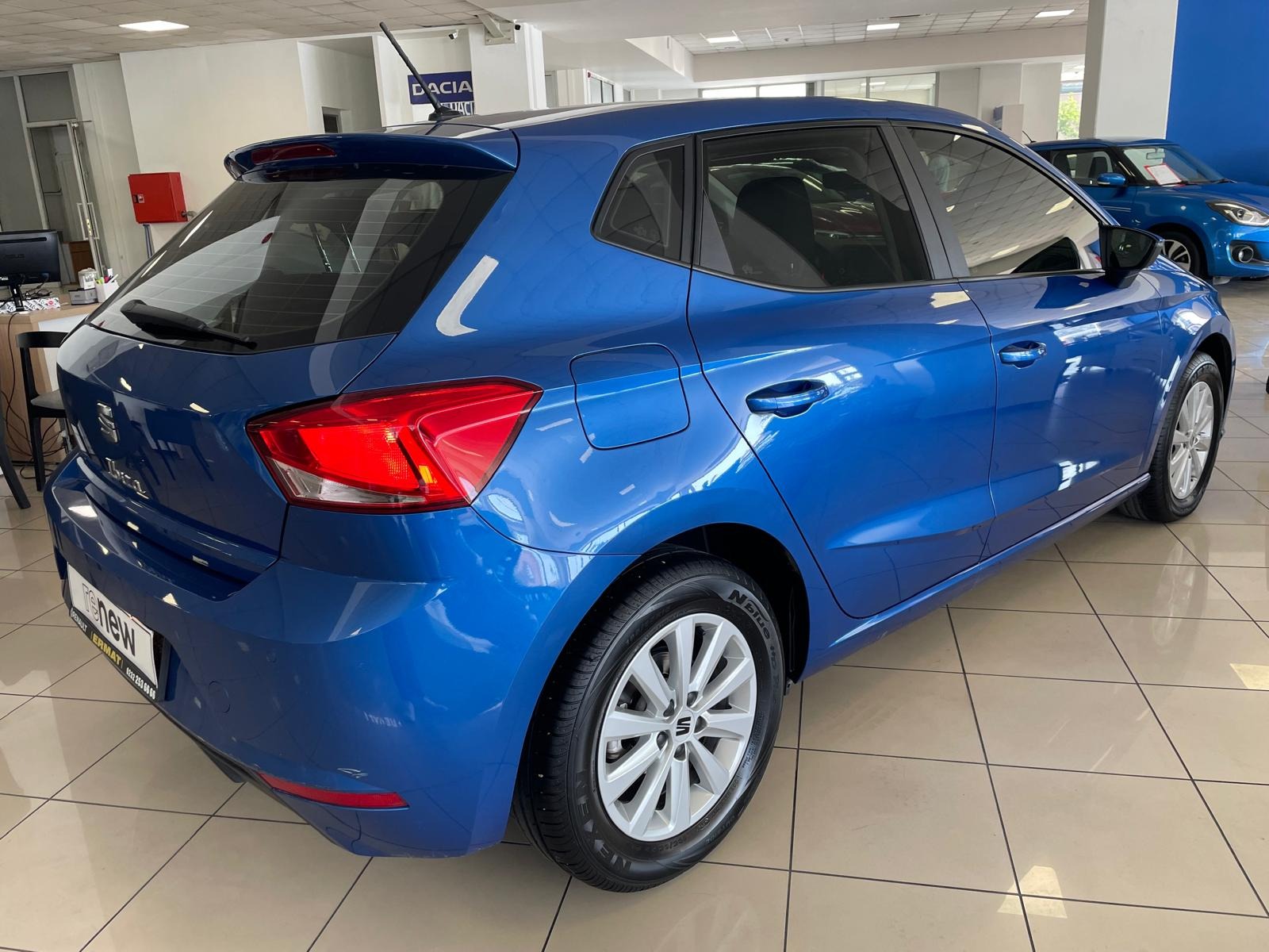 2021 Benzin Otomatik Seat Ibiza Mavi Ermat Motorlu Araçlar ve Tarım Ürünleri Sanayi Ticaret A.Ş.