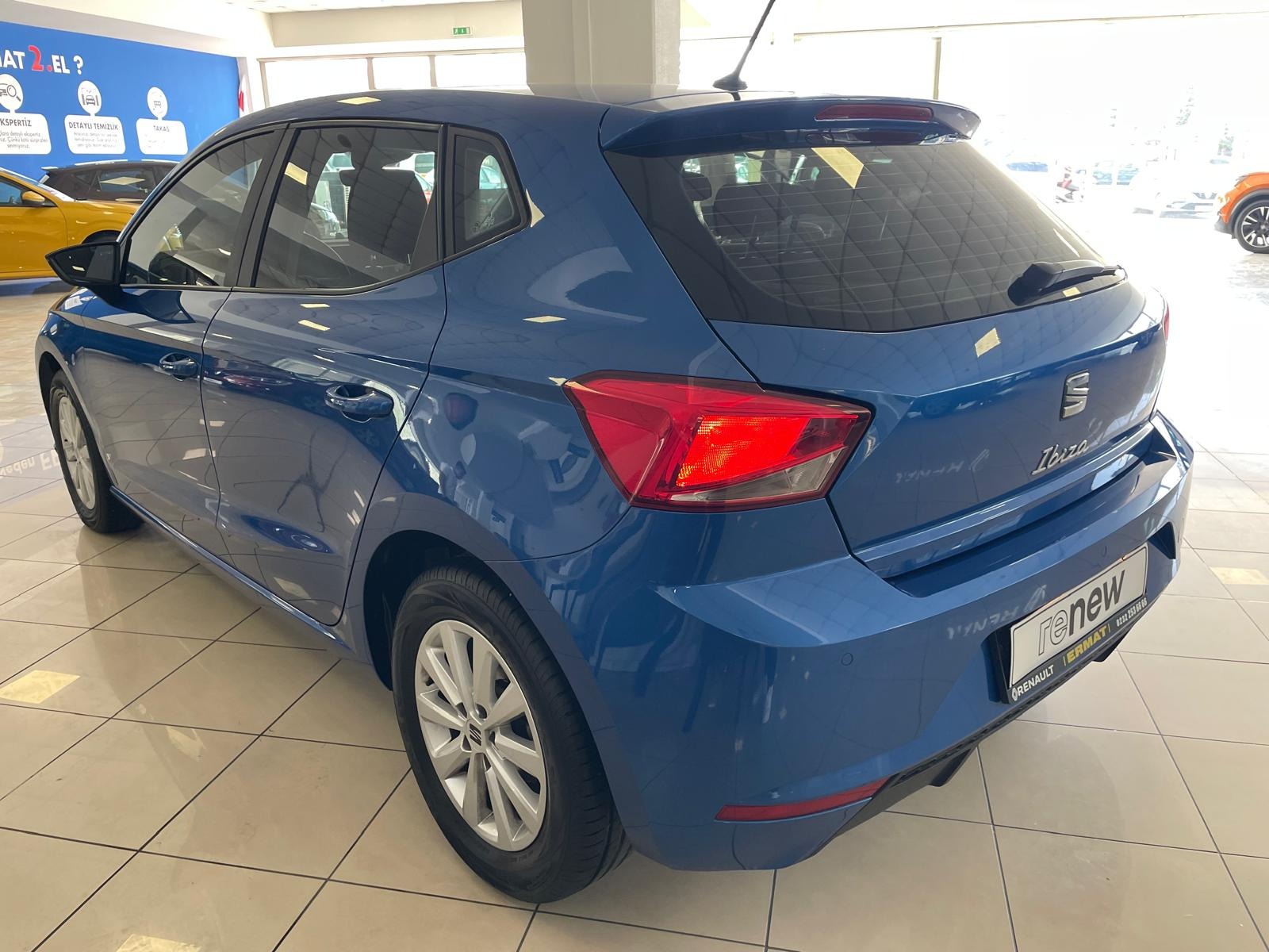2021 Benzin Otomatik Seat Ibiza Mavi Ermat Motorlu Araçlar ve Tarım Ürünleri Sanayi Ticaret A.Ş.