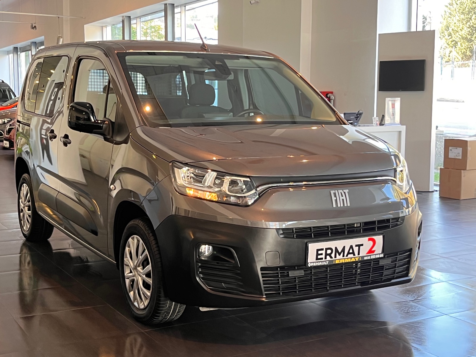 2023 Dizel Manuel Fiat Doblo Gri Ermat Motorlu Araçlar ve Tarım Ürünleri Sanayi Ticaret A.Ş.