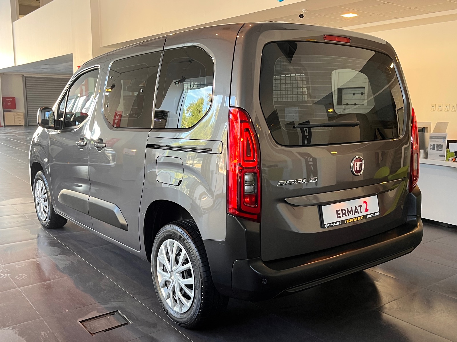 2023 Dizel Manuel Fiat Doblo Gri Ermat Motorlu Araçlar ve Tarım Ürünleri Sanayi Ticaret A.Ş.