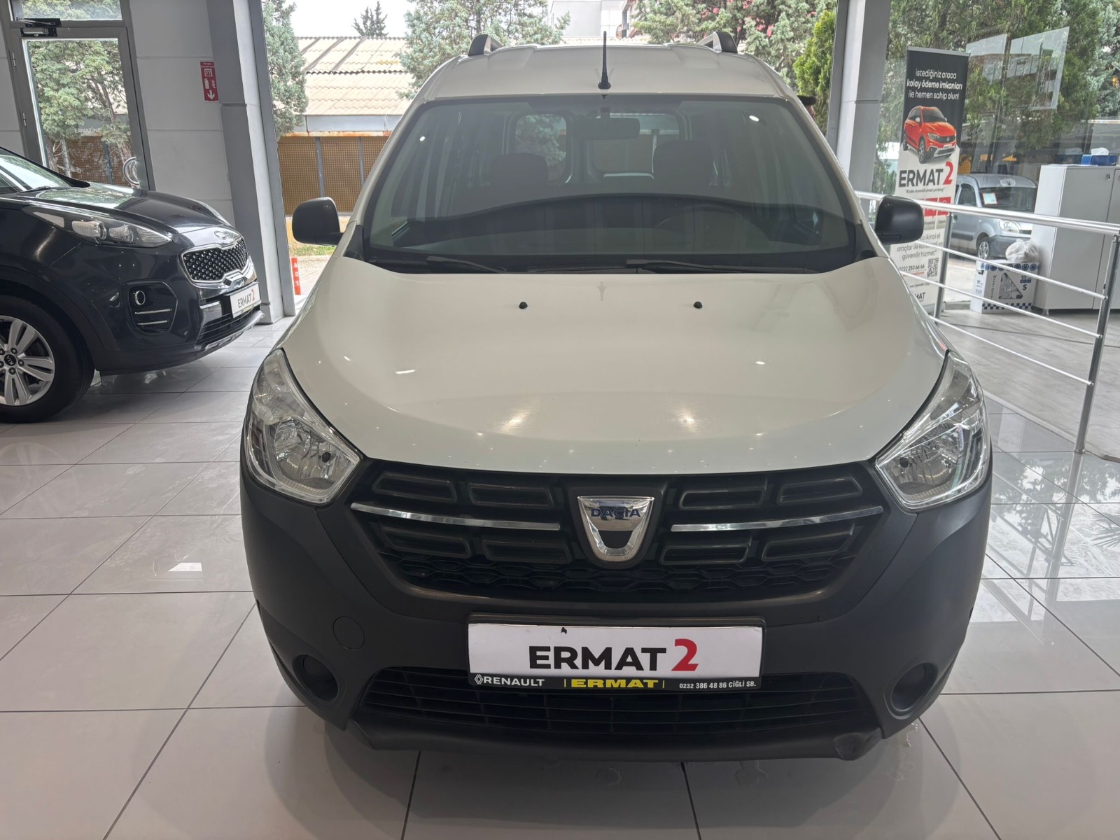 2019 Dizel Manuel Dacia Dokker Beyaz Ermat Motorlu Araçlar ve Tarım Ürünleri Sanayi Ticaret A.Ş.