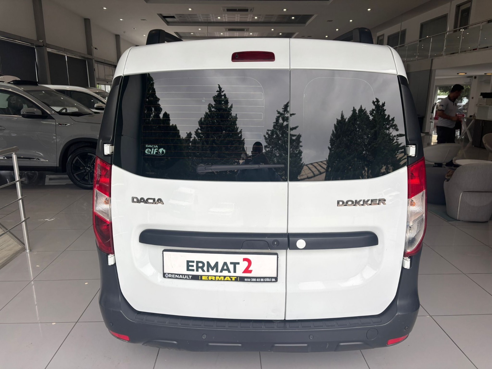 2019 Dizel Manuel Dacia Dokker Beyaz Ermat Motorlu Araçlar ve Tarım Ürünleri Sanayi Ticaret A.Ş.