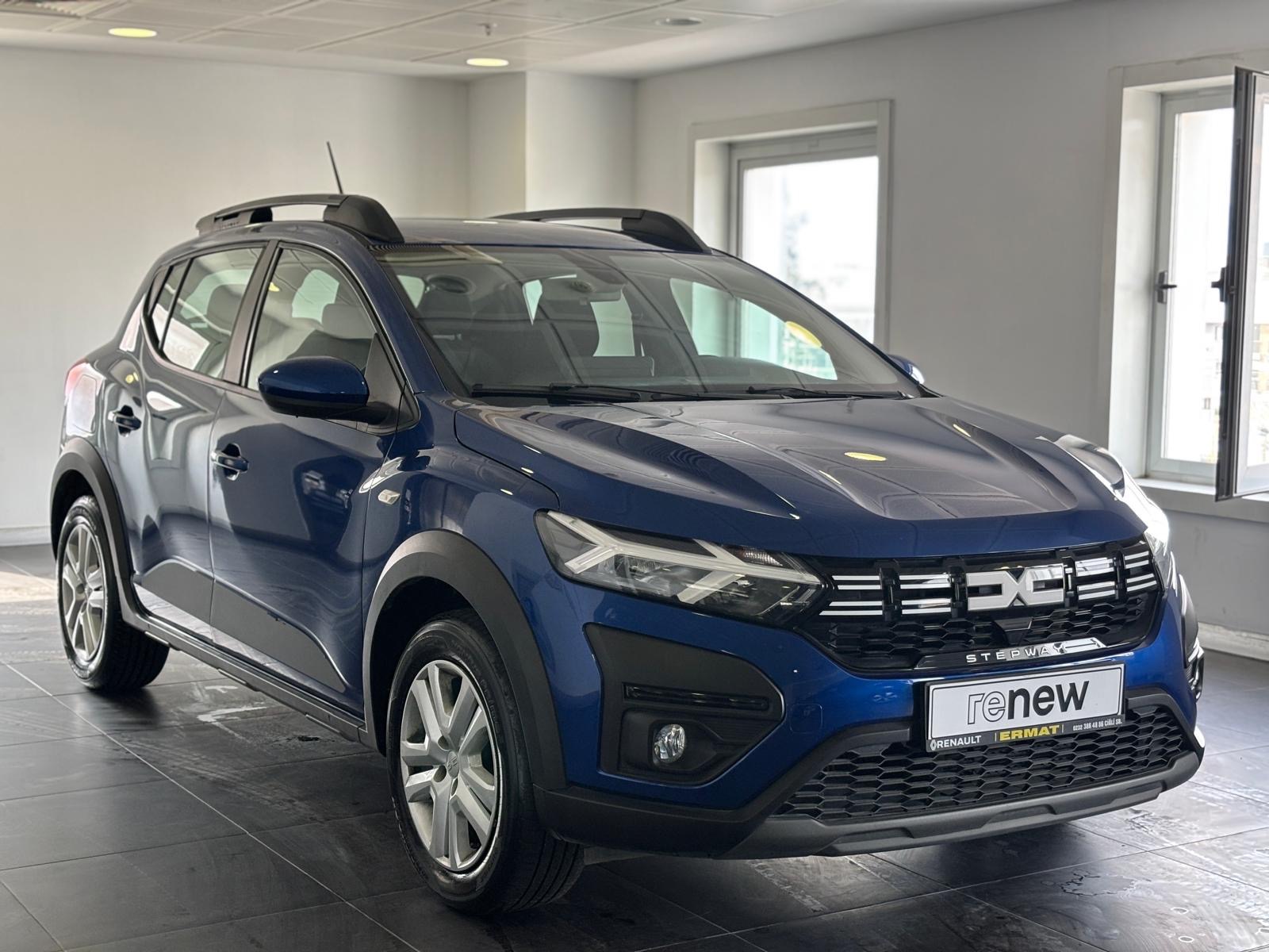 2023 Benzin Otomatik Dacia Sandero Stepway Mavi Ermat Motorlu Araçlar ve Tarım Ürünleri Sanayi Ticaret A.Ş.