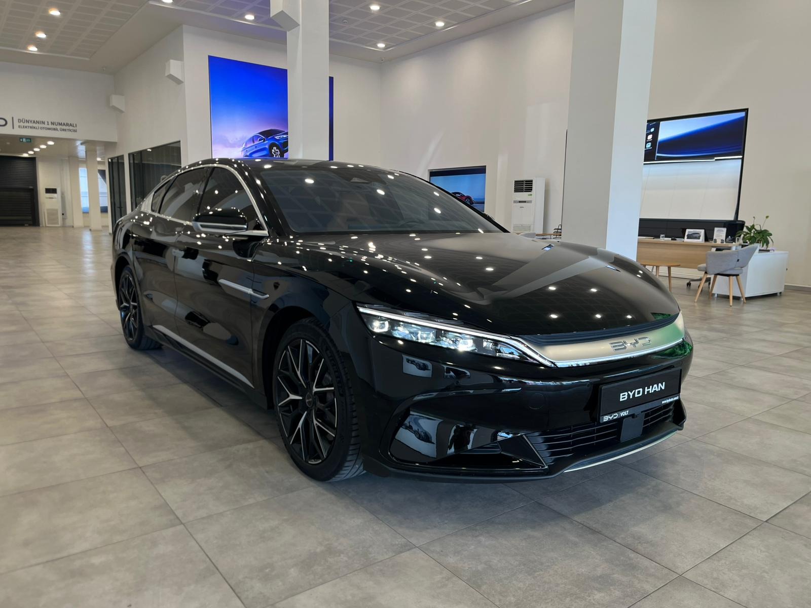 2025 Elektrik Otomatik BYD Han Siyah Ermat Motorlu Araçlar ve Tarım Ürünleri Sanayi Ticaret A.Ş.