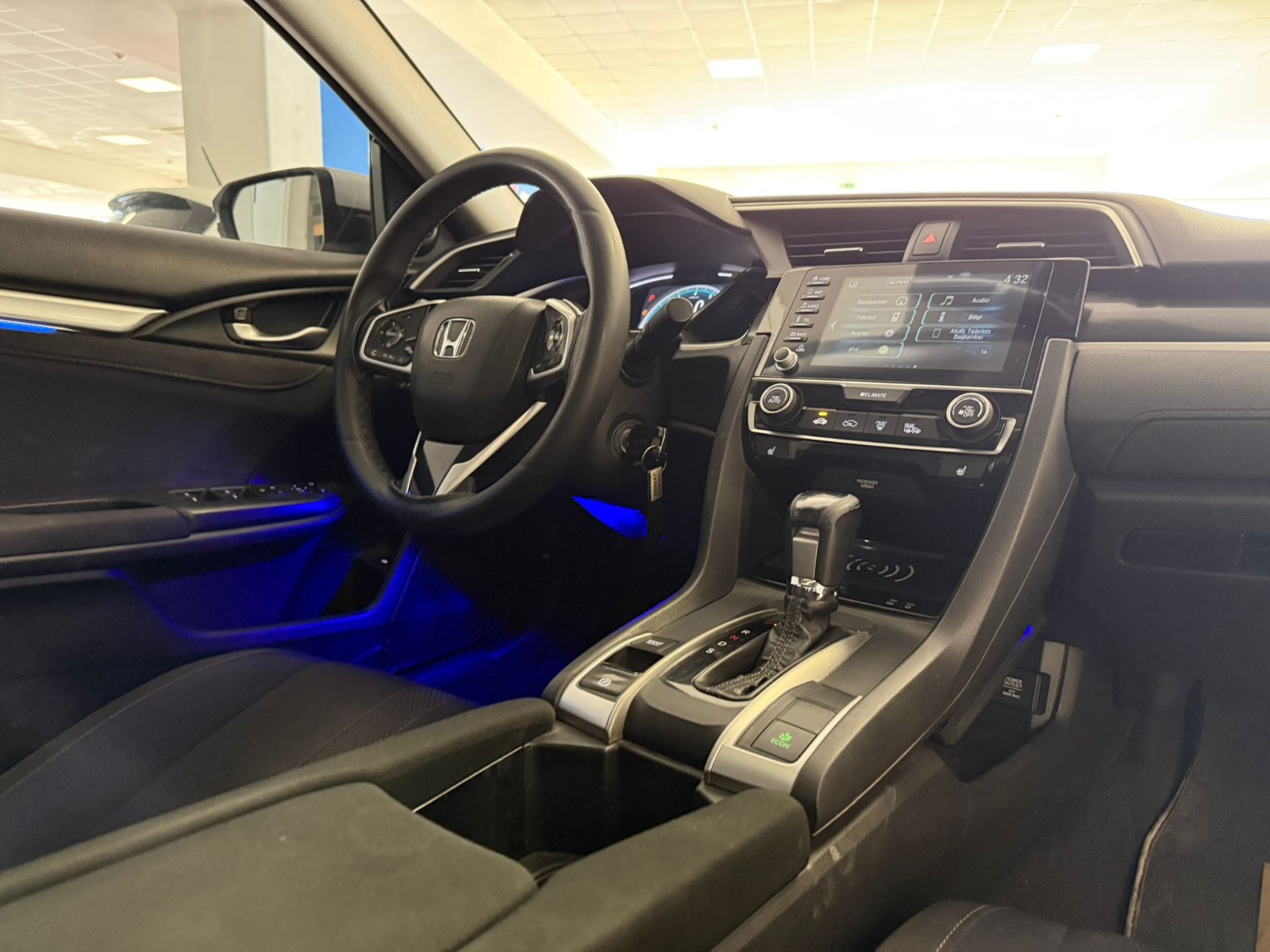 2020 Benzin + LPG Otomatik Honda Civic Gümüş Gri Ermat Motorlu Araçlar ve Tarım Ürünleri Sanayi Ticaret A.Ş.