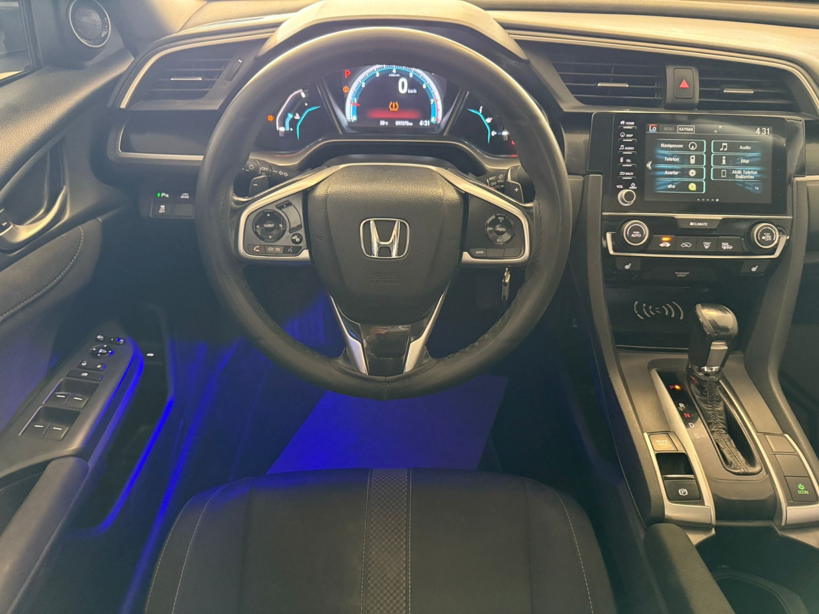 2020 Benzin + LPG Otomatik Honda Civic Gümüş Gri Ermat Motorlu Araçlar ve Tarım Ürünleri Sanayi Ticaret A.Ş.