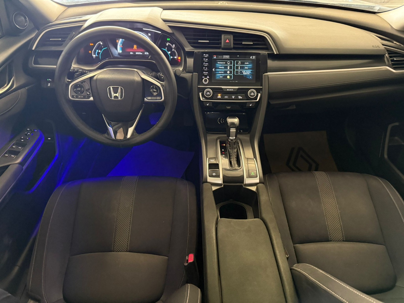 2020 Benzin + LPG Otomatik Honda Civic Gümüş Gri Ermat Motorlu Araçlar ve Tarım Ürünleri Sanayi Ticaret A.Ş.