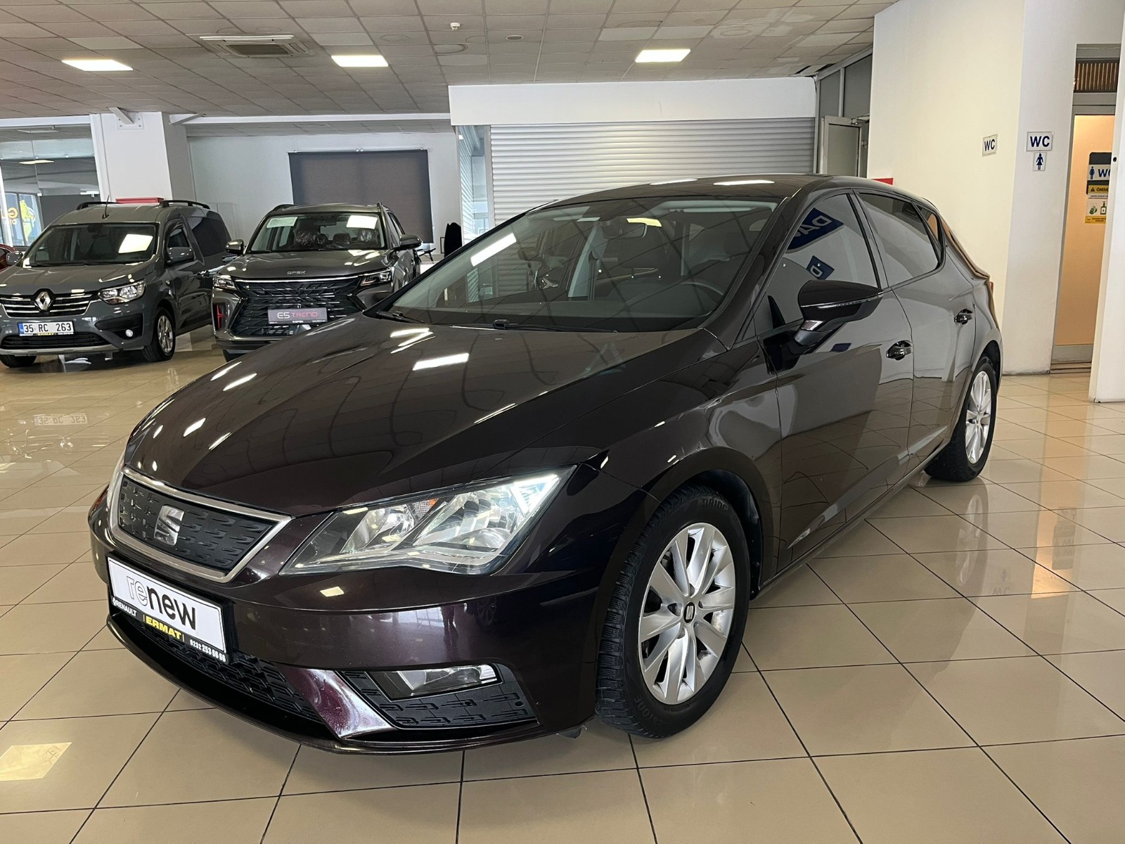 2018 Benzin Otomatik Seat Leon Mor Ermat Motorlu Araçlar ve Tarım Ürünleri Sanayi Ticaret A.Ş.