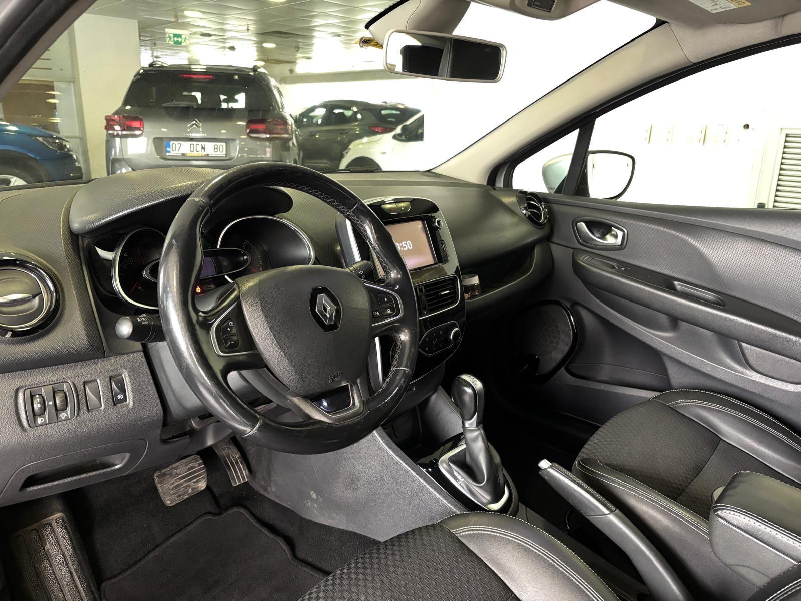 2018 Dizel Otomatik Renault Clio Gri Ermat Motorlu Araçlar ve Tarım Ürünleri Sanayi Ticaret A.Ş.