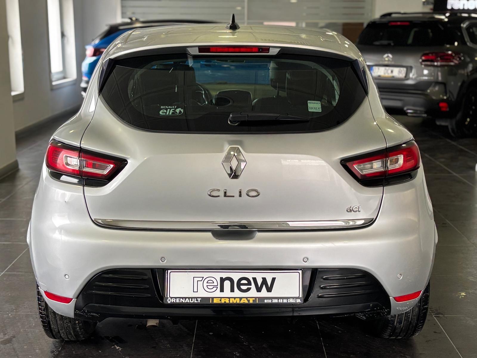 2018 Dizel Otomatik Renault Clio Gri Ermat Motorlu Araçlar ve Tarım Ürünleri Sanayi Ticaret A.Ş.