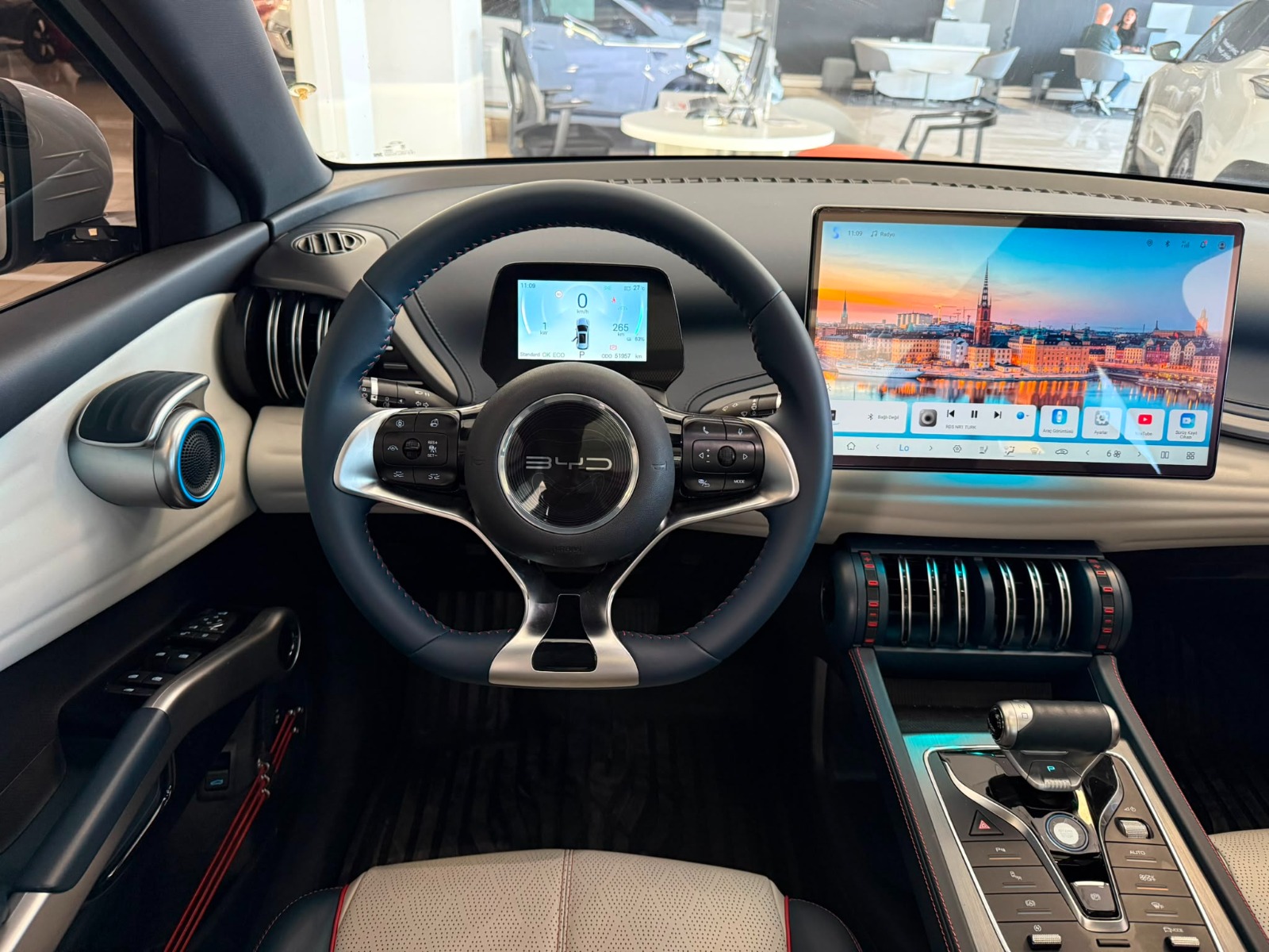 2023 Elektrik Otomatik BYD Atto 3 Beyaz Ermat Motorlu Araçlar ve Tarım Ürünleri Sanayi Ticaret A.Ş.