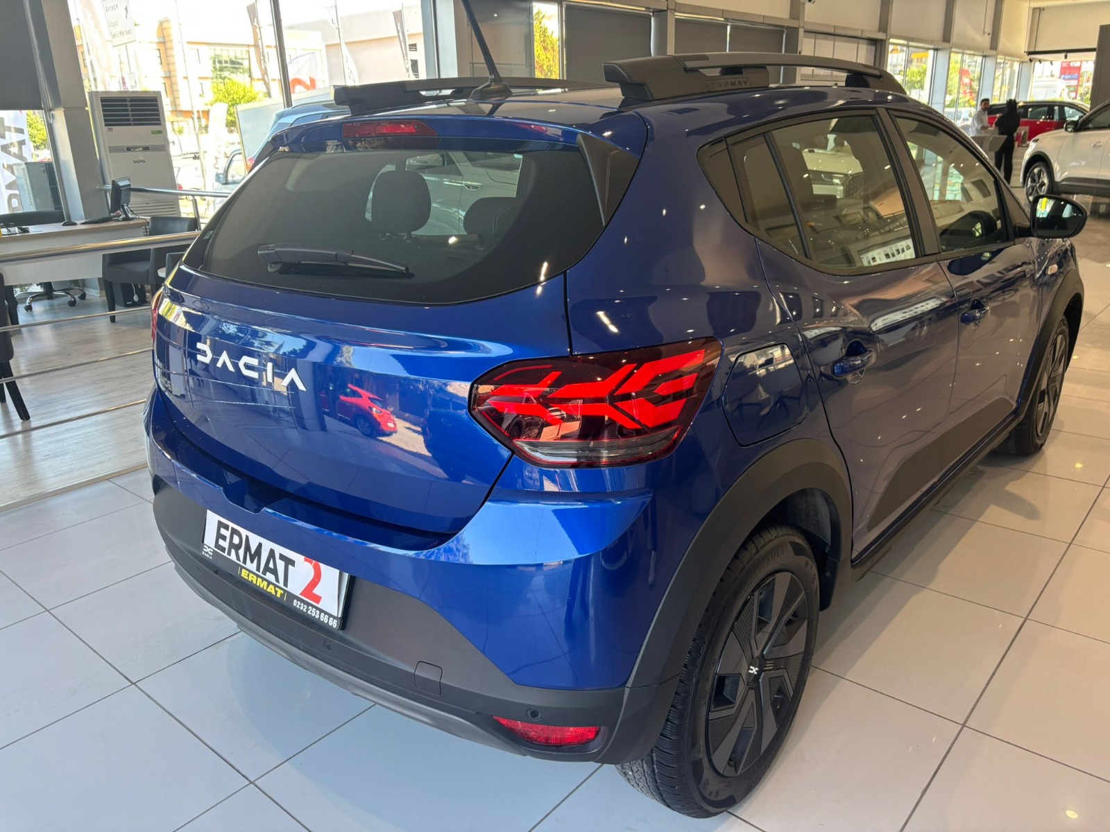 2024 Benzin Otomatik Dacia Sandero Mavi Ermat Motorlu Araçlar ve Tarım Ürünleri Sanayi Ticaret A.Ş.