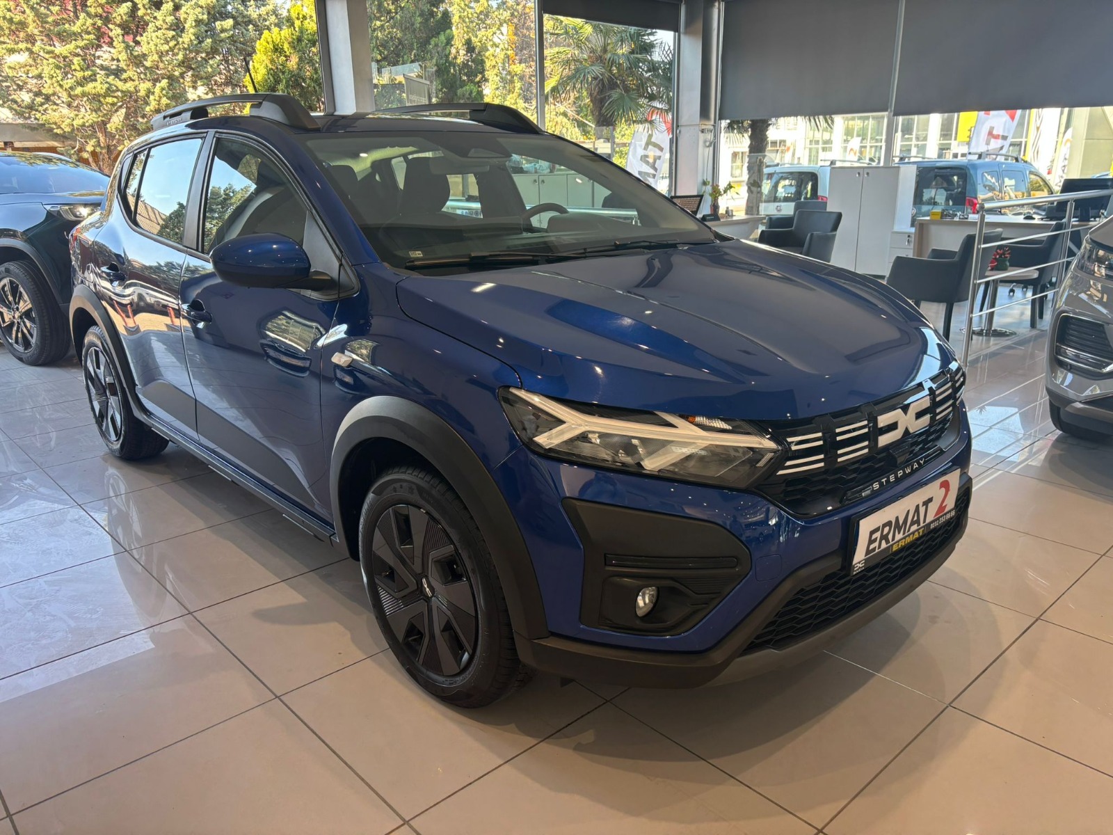 2024 Benzin Otomatik Dacia Sandero Mavi Ermat Motorlu Araçlar ve Tarım Ürünleri Sanayi Ticaret A.Ş.