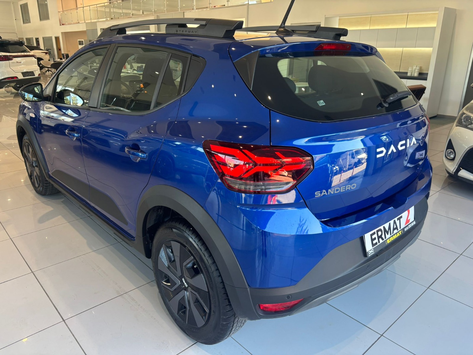2024 Benzin Otomatik Dacia Sandero Mavi Ermat Motorlu Araçlar ve Tarım Ürünleri Sanayi Ticaret A.Ş.