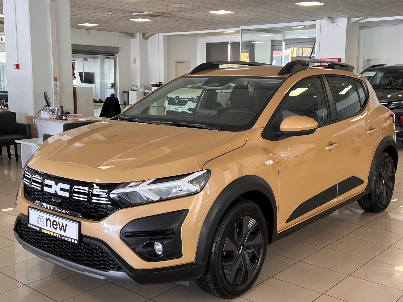2024 Benzin Otomatik Dacia Sandero Bej Ermat Motorlu Araçlar ve Tarım Ürünleri Sanayi Ticaret A.Ş.