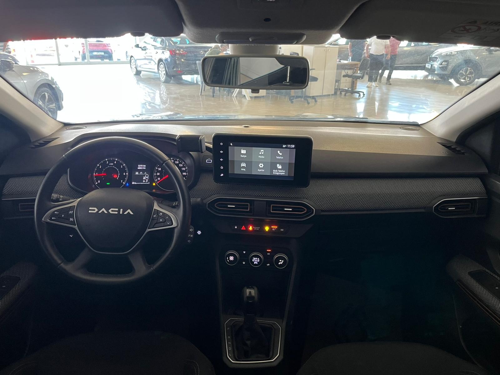 2023 Benzin Otomatik Dacia Sandero Gri Ermat Motorlu Araçlar ve Tarım Ürünleri Sanayi Ticaret A.Ş.