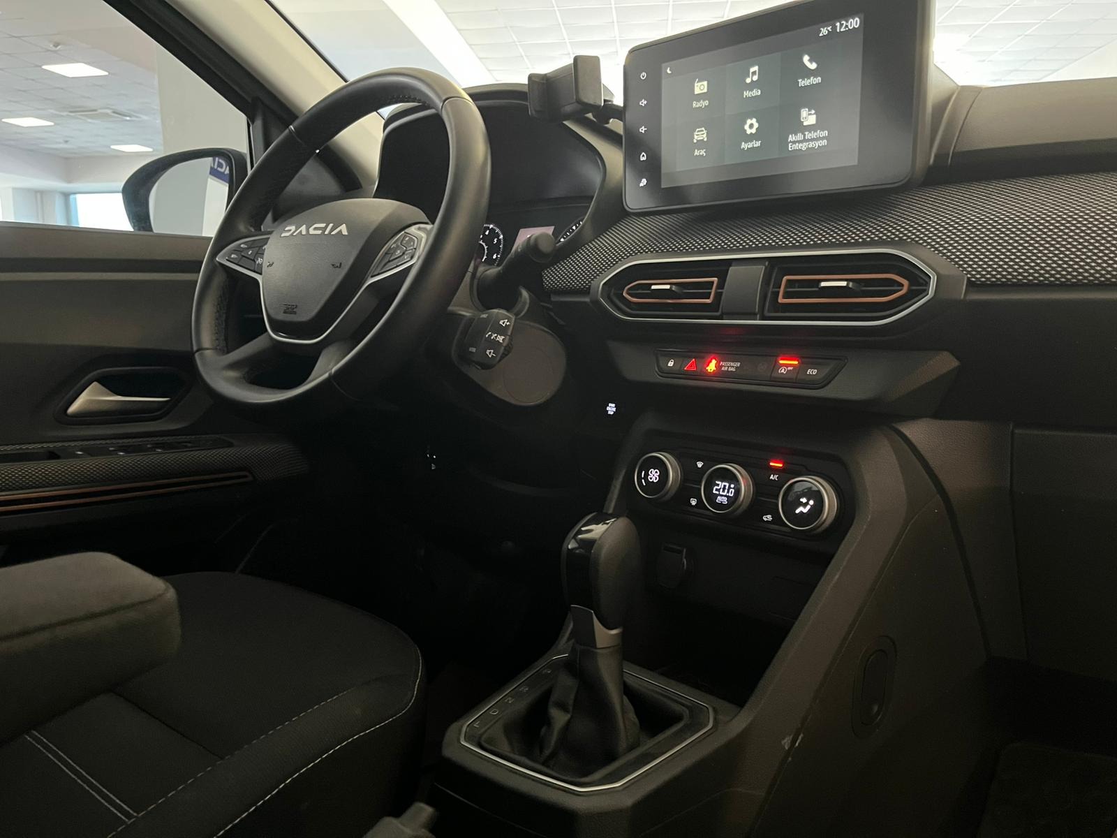 2023 Benzin Otomatik Dacia Sandero Gri Ermat Motorlu Araçlar ve Tarım Ürünleri Sanayi Ticaret A.Ş.
