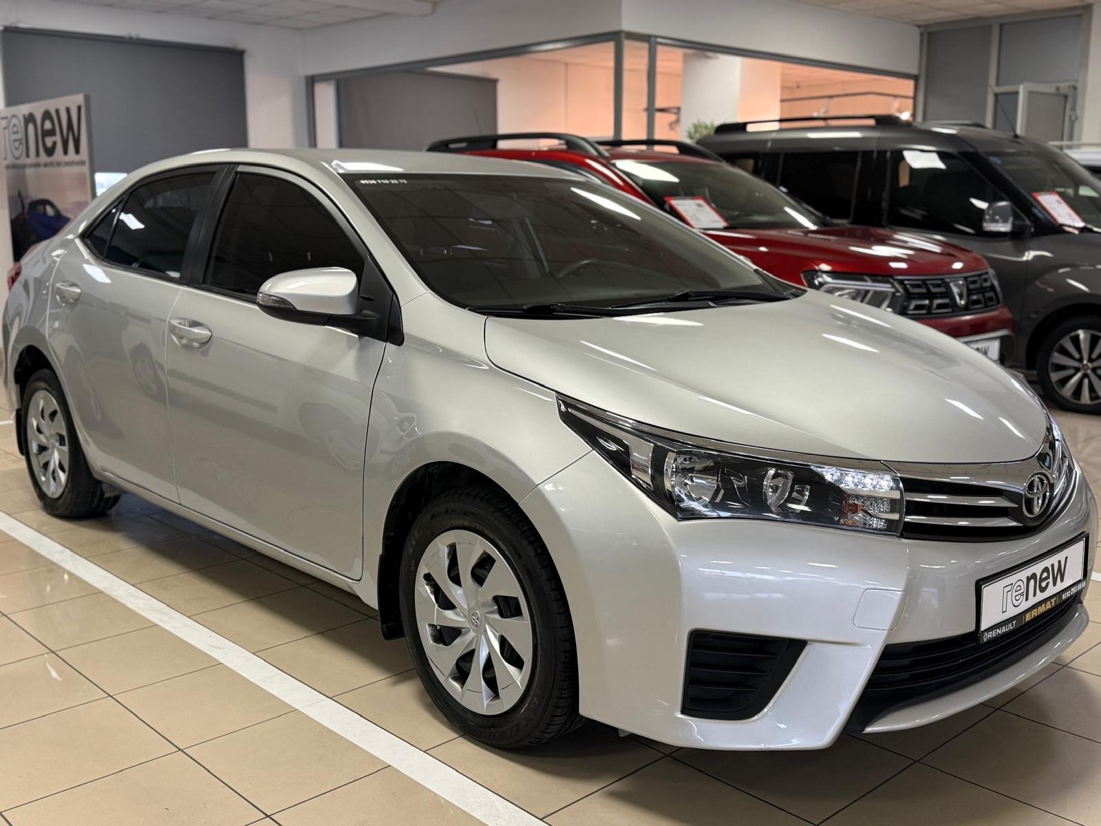 2013 Benzin Manuel Toyota Corolla Gümüş Gri Ermat Motorlu Araçlar ve Tarım Ürünleri Sanayi Ticaret A.Ş.