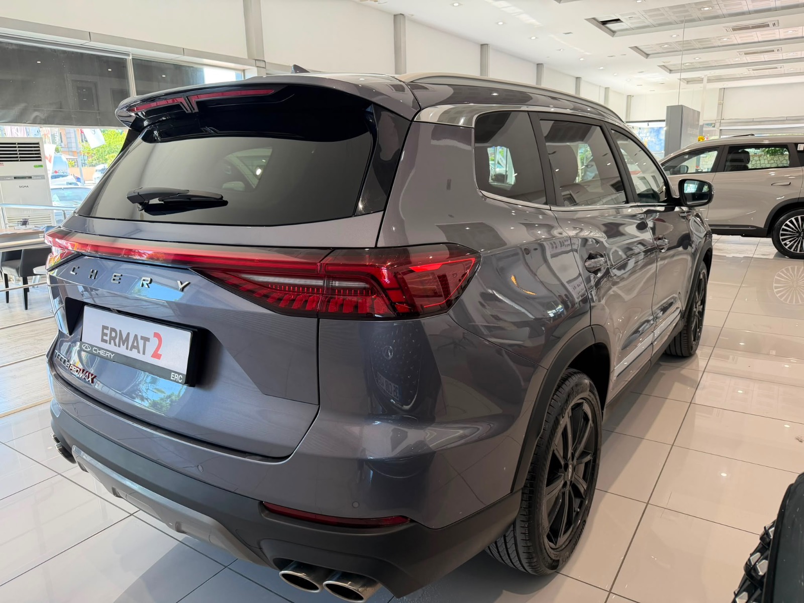 2025 Benzin Otomatik Chery Tiggo8 Pro Max Gri Ermat Motorlu Araçlar ve Tarım Ürünleri Sanayi Ticaret A.Ş.