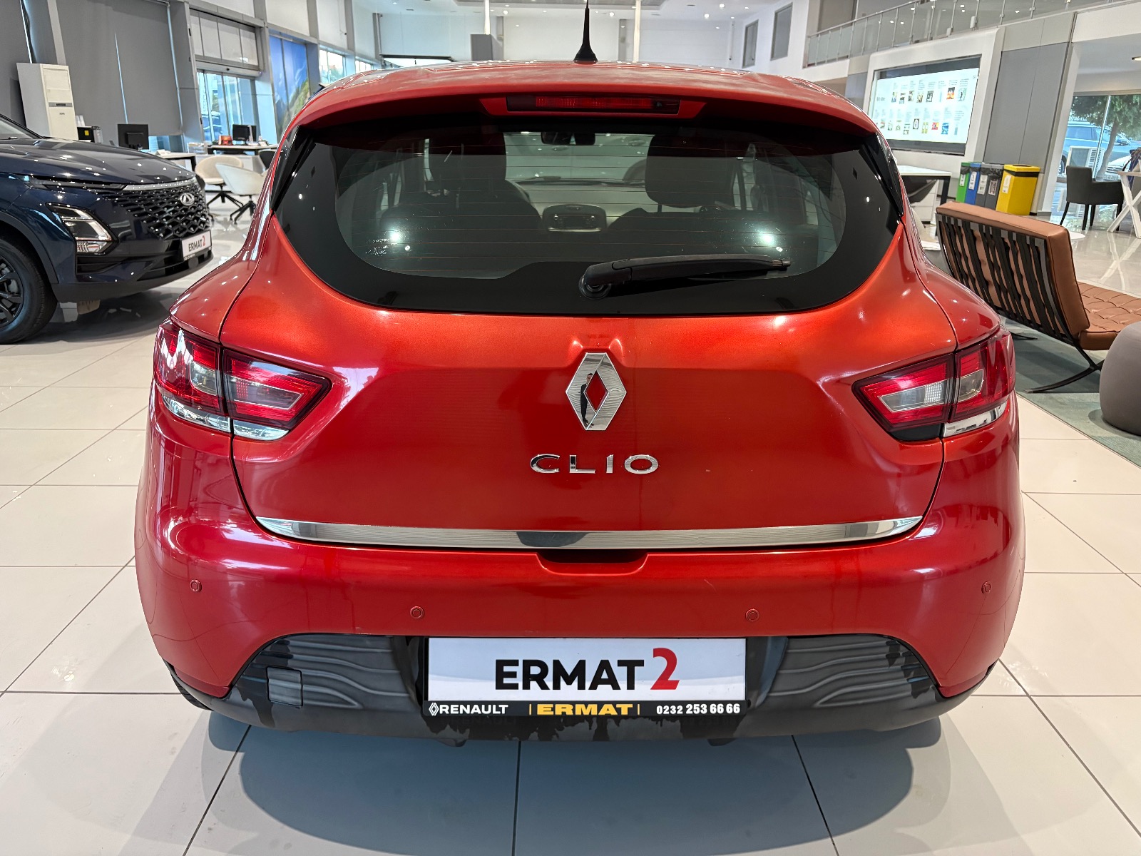 2012 Benzin Manuel Renault Clio Kırmızı Ermat Motorlu Araçlar ve Tarım Ürünleri Sanayi Ticaret A.Ş.