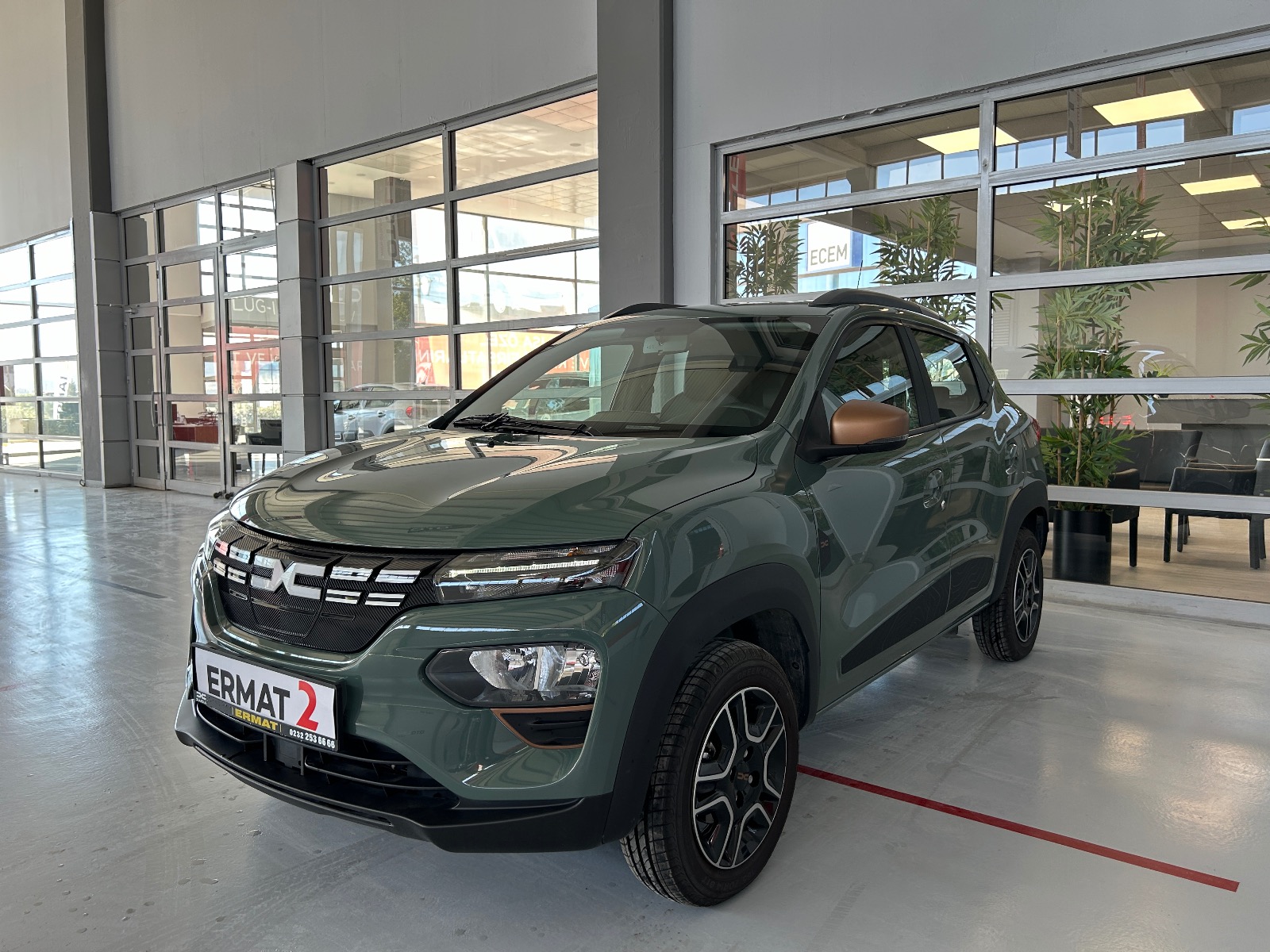 2023 Elektrik Otomatik Dacia Spring Yeşil Ermat Motorlu Araçlar ve Tarım Ürünleri Sanayi Ticaret A.Ş.