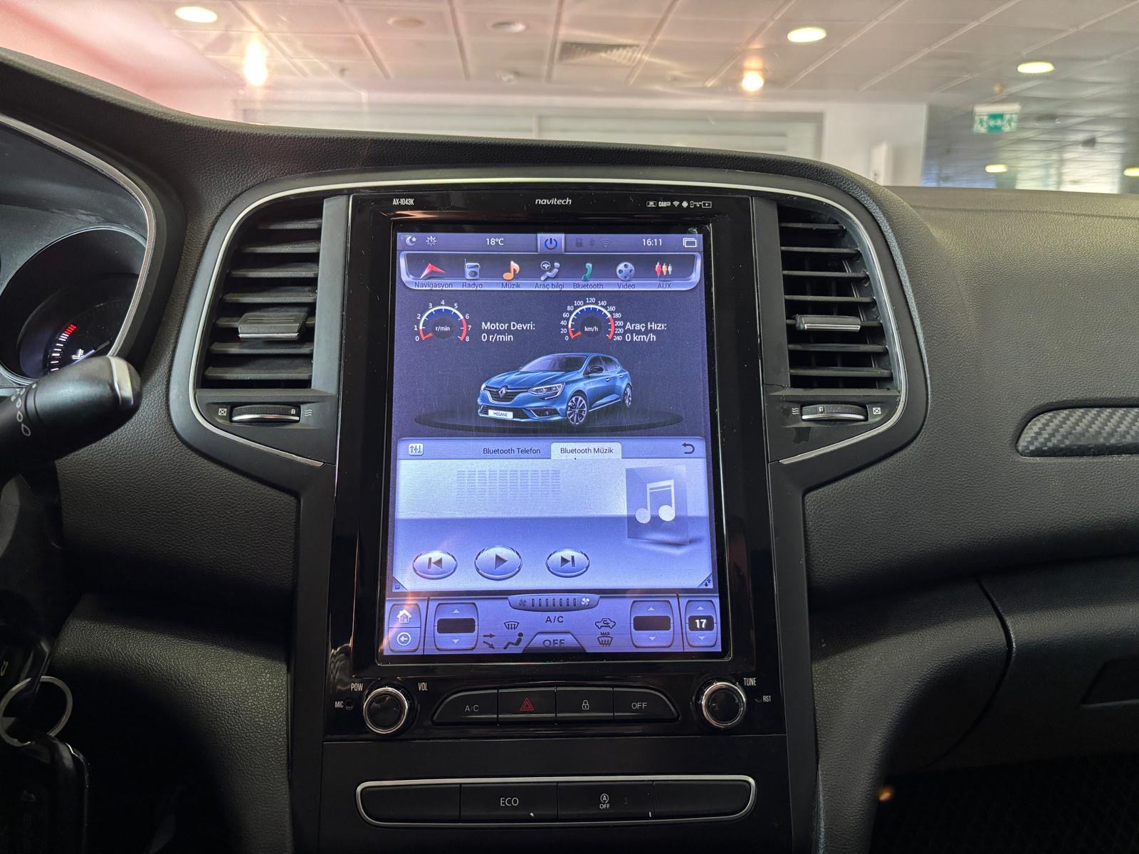 2017 Dizel Manuel Renault Megane Beyaz Ermat Motorlu Araçlar ve Tarım Ürünleri Sanayi Ticaret A.Ş.