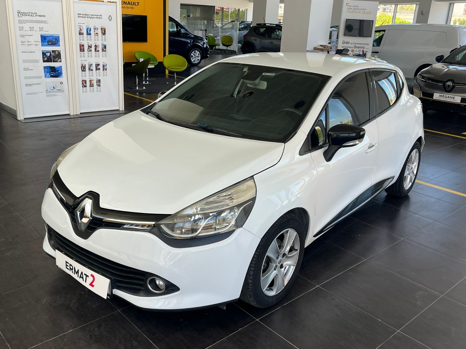 2016 Dizel Manuel Renault Clio Beyaz Ermat Motorlu Araçlar ve Tarım Ürünleri Sanayi Ticaret A.Ş.