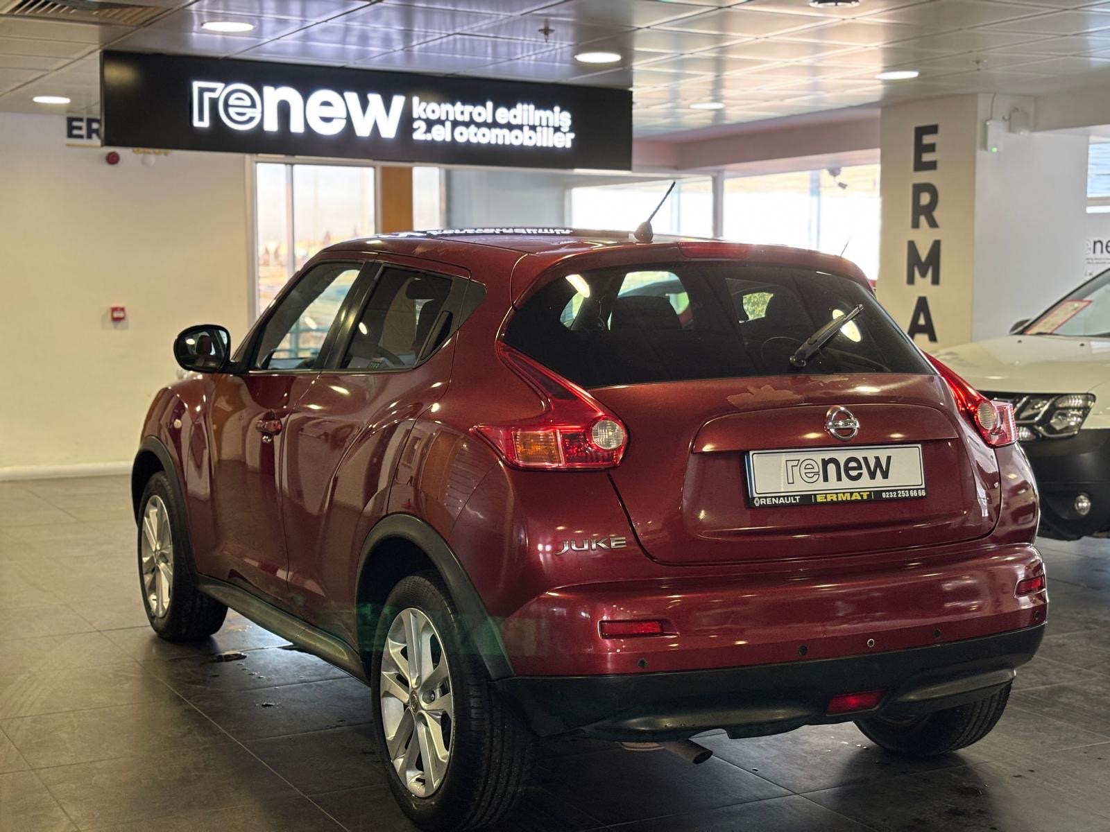 2011 Benzin Manuel Nissan Juke Kırmızı Ermat Motorlu Araçlar ve Tarım Ürünleri Sanayi Ticaret A.Ş.
