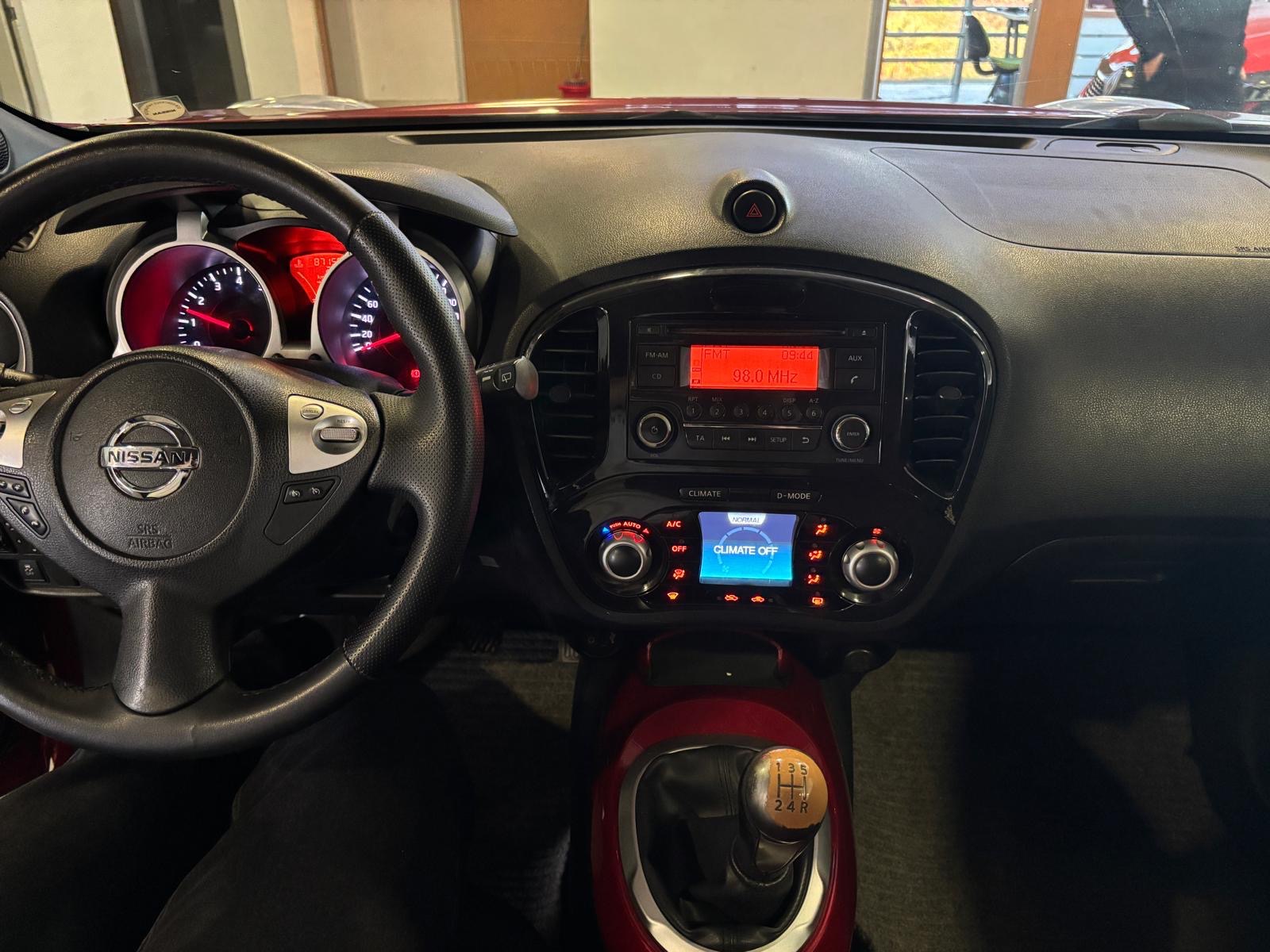 2011 Benzin Manuel Nissan Juke Kırmızı Ermat Motorlu Araçlar ve Tarım Ürünleri Sanayi Ticaret A.Ş.