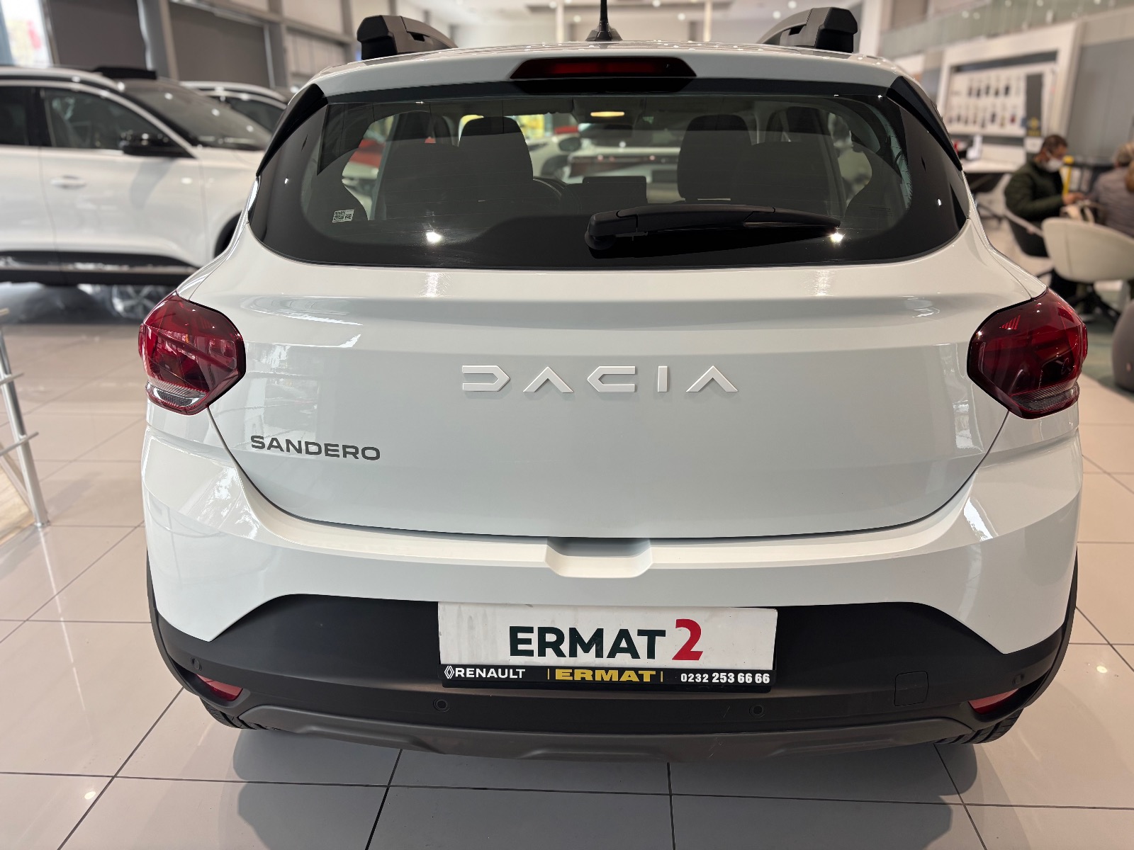 2025 Benzin Otomatik Dacia Sandero Stepway Beyaz Ermat Motorlu Araçlar ve Tarım Ürünleri Sanayi Ticaret A.Ş.