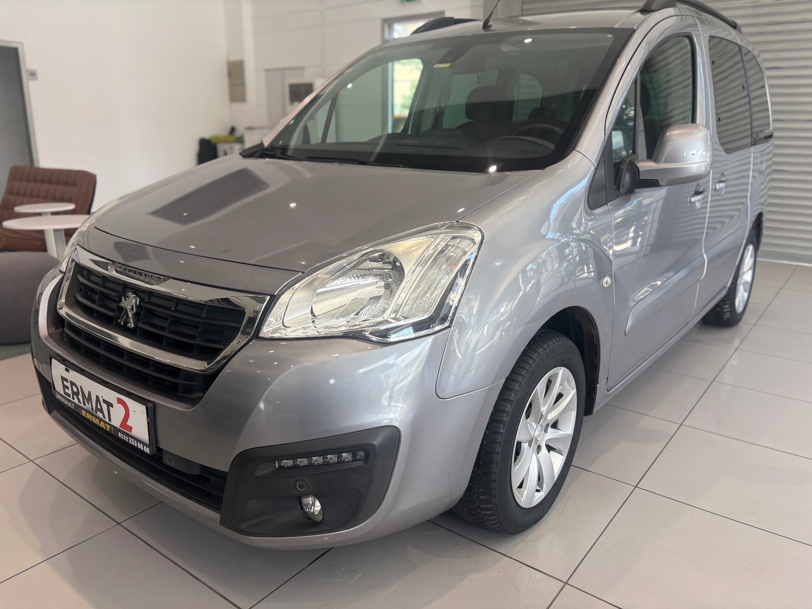 2017 Dizel Manuel Peugeot Partner Gri Ermat Motorlu Araçlar ve Tarım Ürünleri Sanayi Ticaret A.Ş.