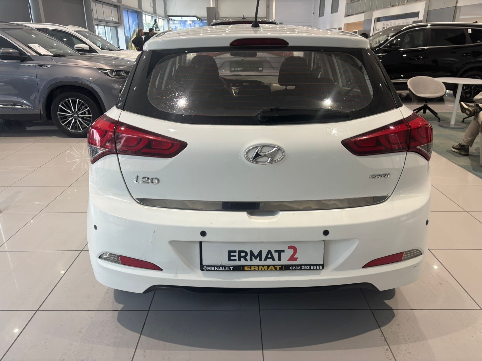 2016 Dizel Manuel Hyundai i20 Beyaz Ermat Motorlu Araçlar ve Tarım Ürünleri Sanayi Ticaret A.Ş.