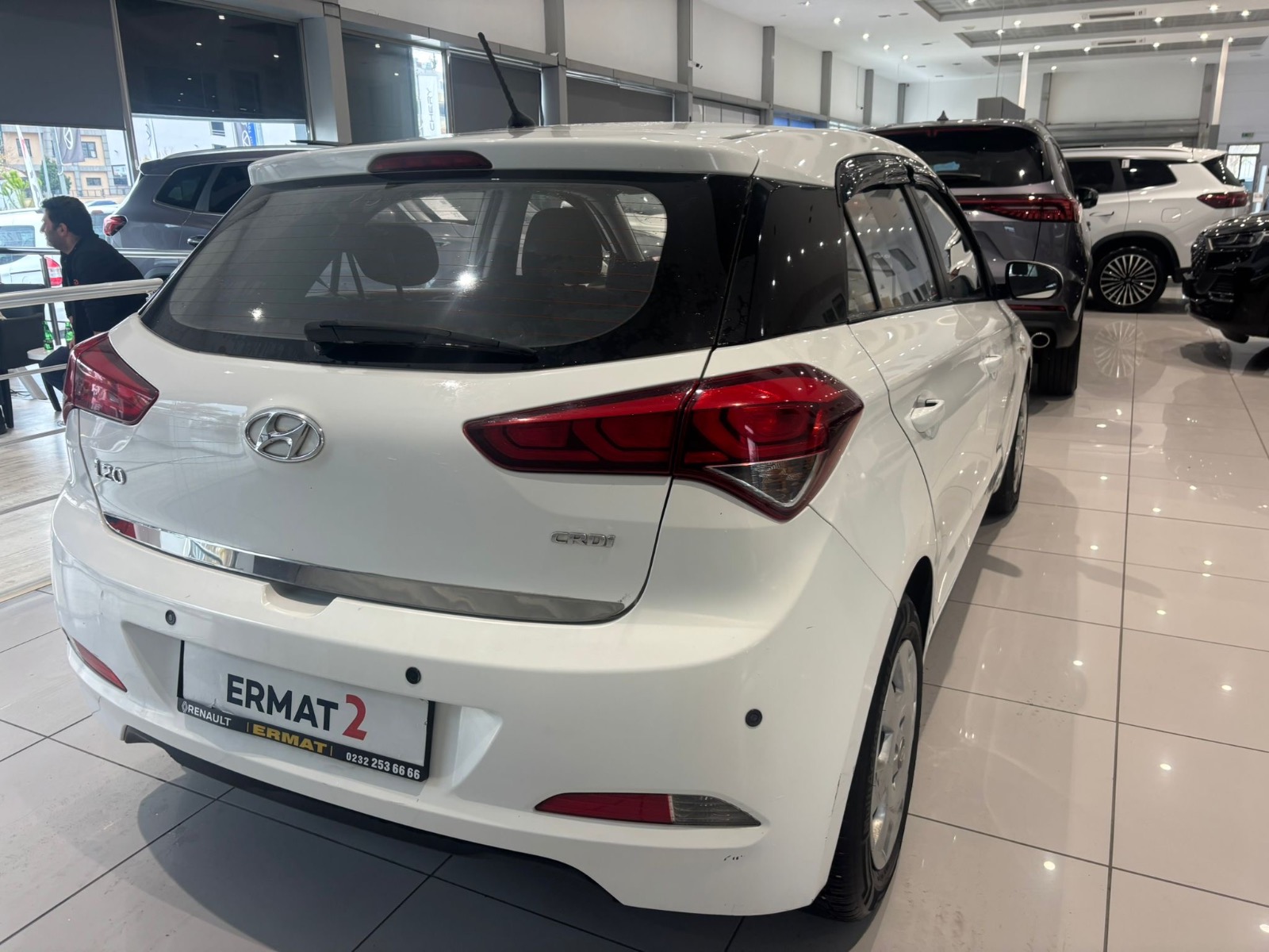 2016 Dizel Manuel Hyundai i20 Beyaz Ermat Motorlu Araçlar ve Tarım Ürünleri Sanayi Ticaret A.Ş.