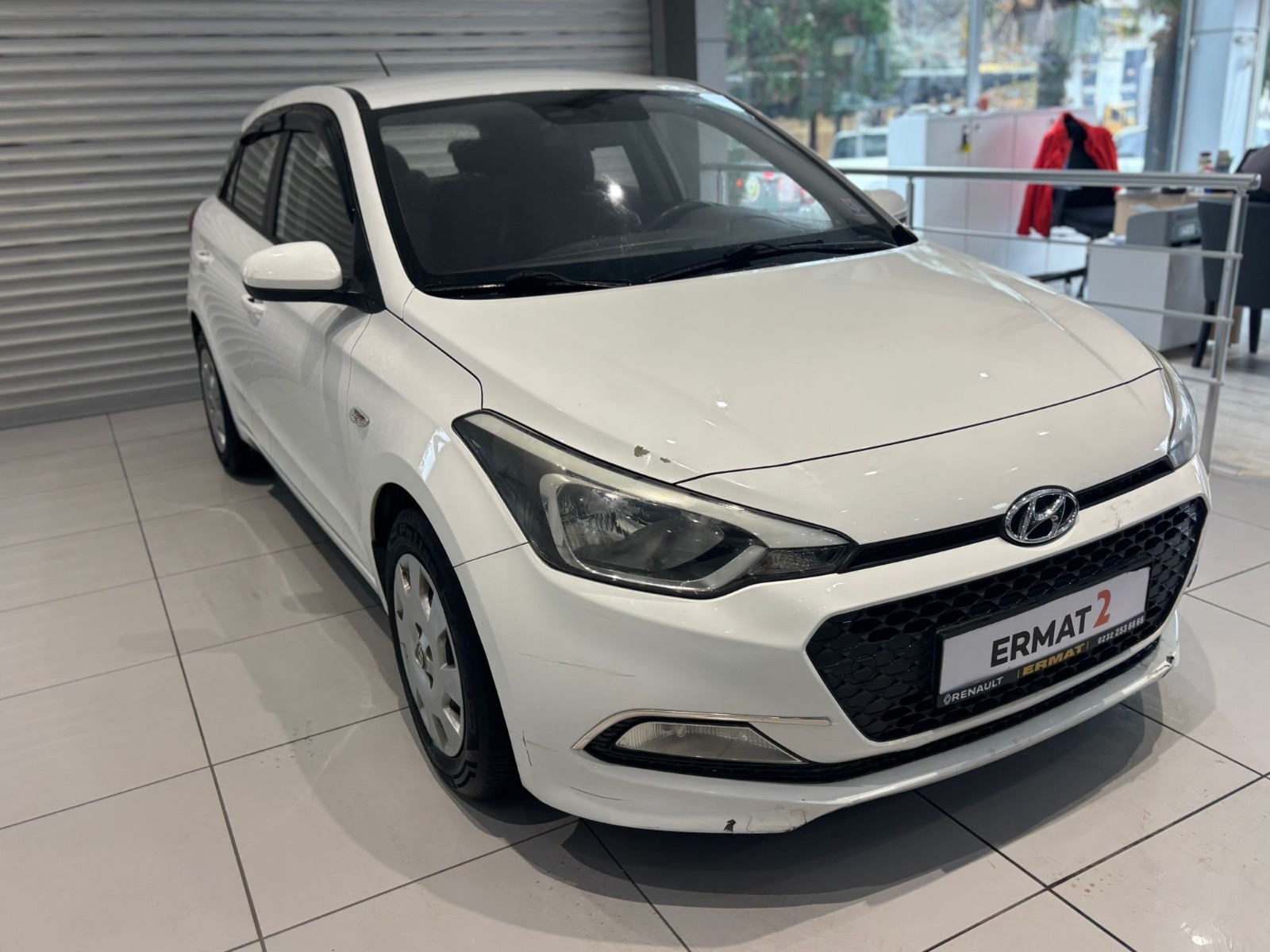 2016 Dizel Manuel Hyundai i20 Beyaz Ermat Motorlu Araçlar ve Tarım Ürünleri Sanayi Ticaret A.Ş.