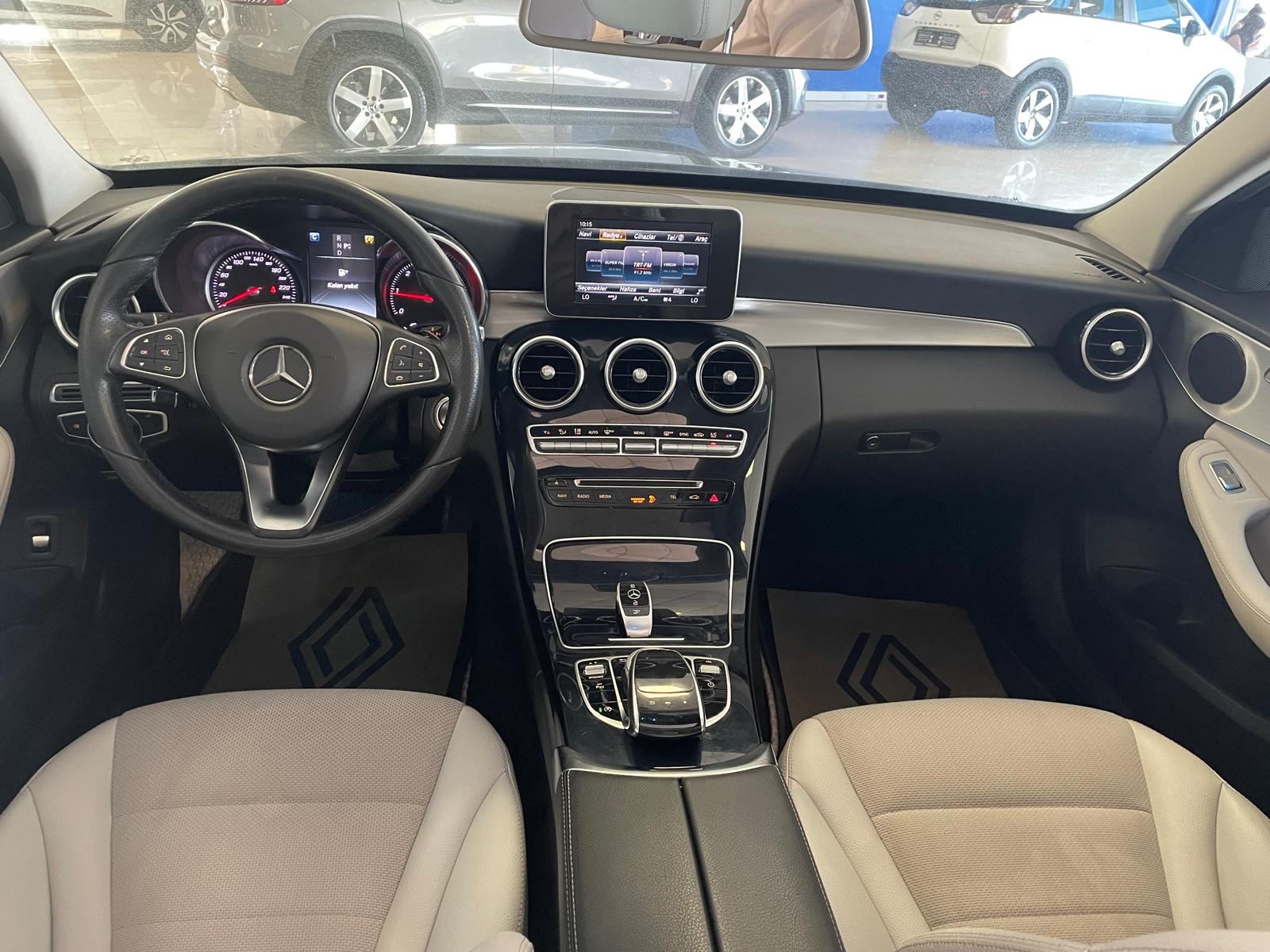 2017 Dizel Otomatik Mercedes-Benz C Siyah Ermat Motorlu Araçlar ve Tarım Ürünleri Sanayi Ticaret A.Ş.