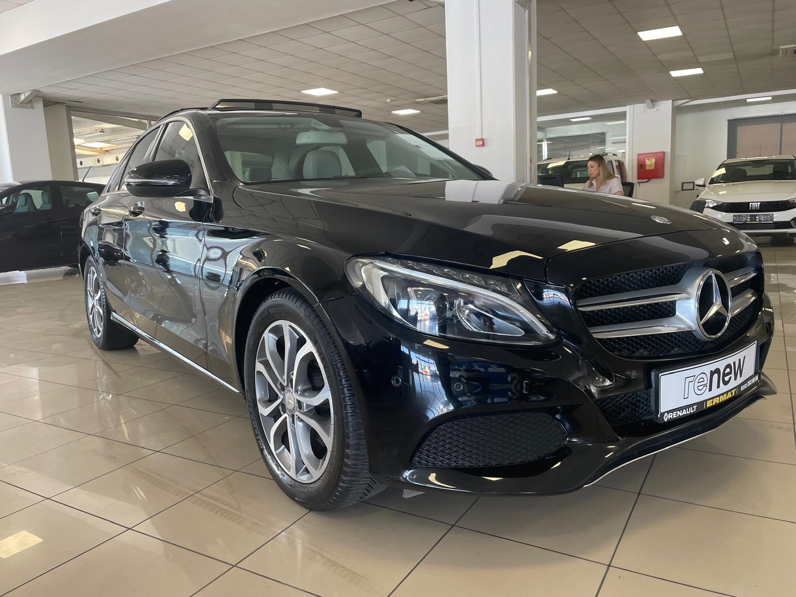 2017 Dizel Otomatik Mercedes-Benz C Siyah Ermat Motorlu Araçlar ve Tarım Ürünleri Sanayi Ticaret A.Ş.