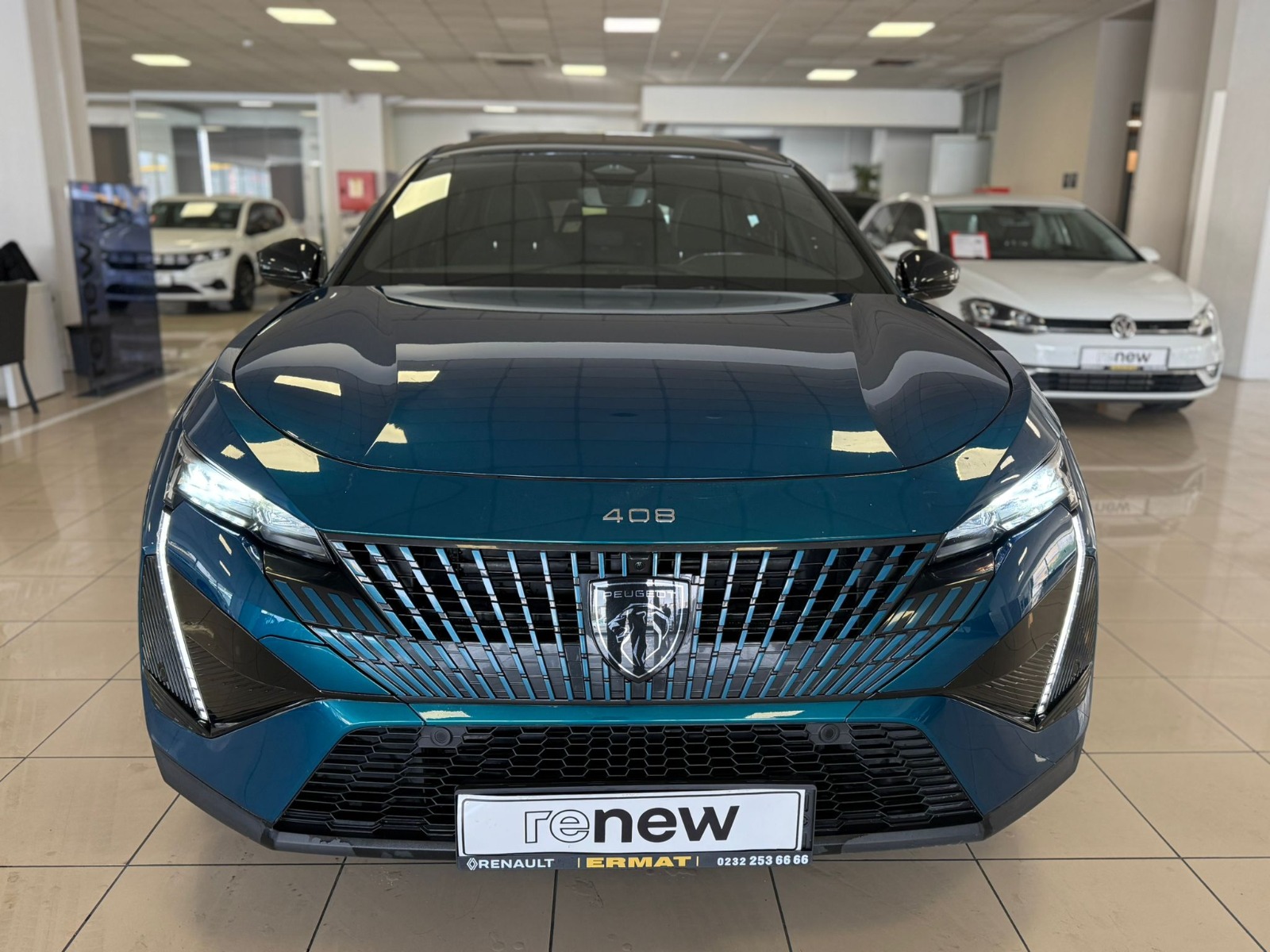 2024 Benzin Otomatik Peugeot 408 Mavi Ermat Motorlu Araçlar ve Tarım Ürünleri Sanayi Ticaret A.Ş.