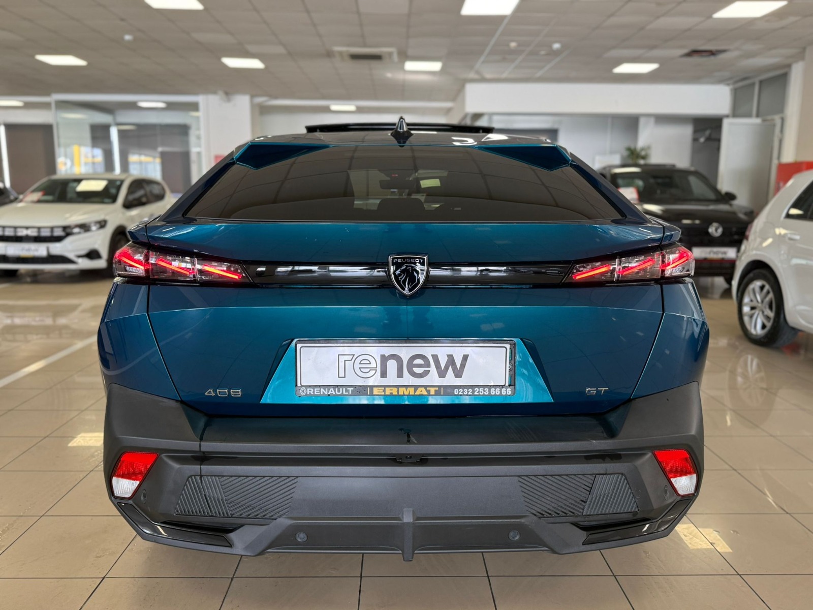 2024 Benzin Otomatik Peugeot 408 Mavi Ermat Motorlu Araçlar ve Tarım Ürünleri Sanayi Ticaret A.Ş.