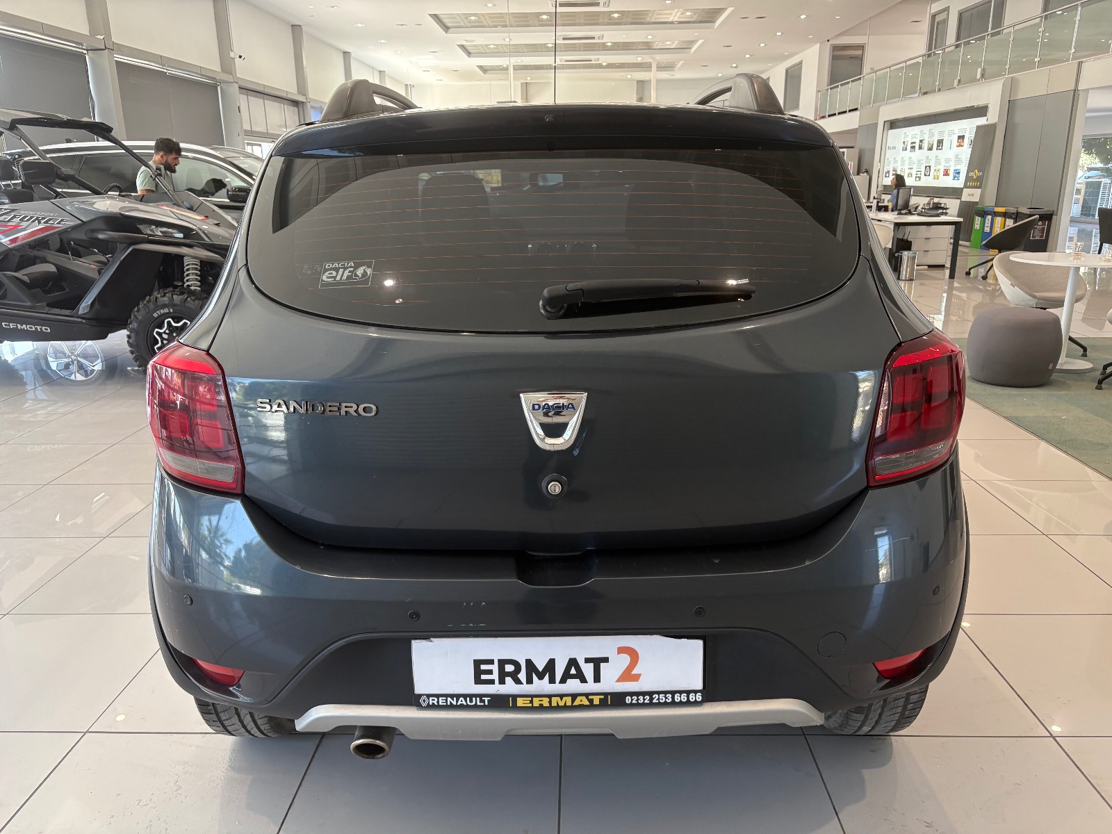 2019 Benzin + LPG Manuel Dacia Sandero Gri Ermat Motorlu Araçlar ve Tarım Ürünleri Sanayi Ticaret A.Ş.