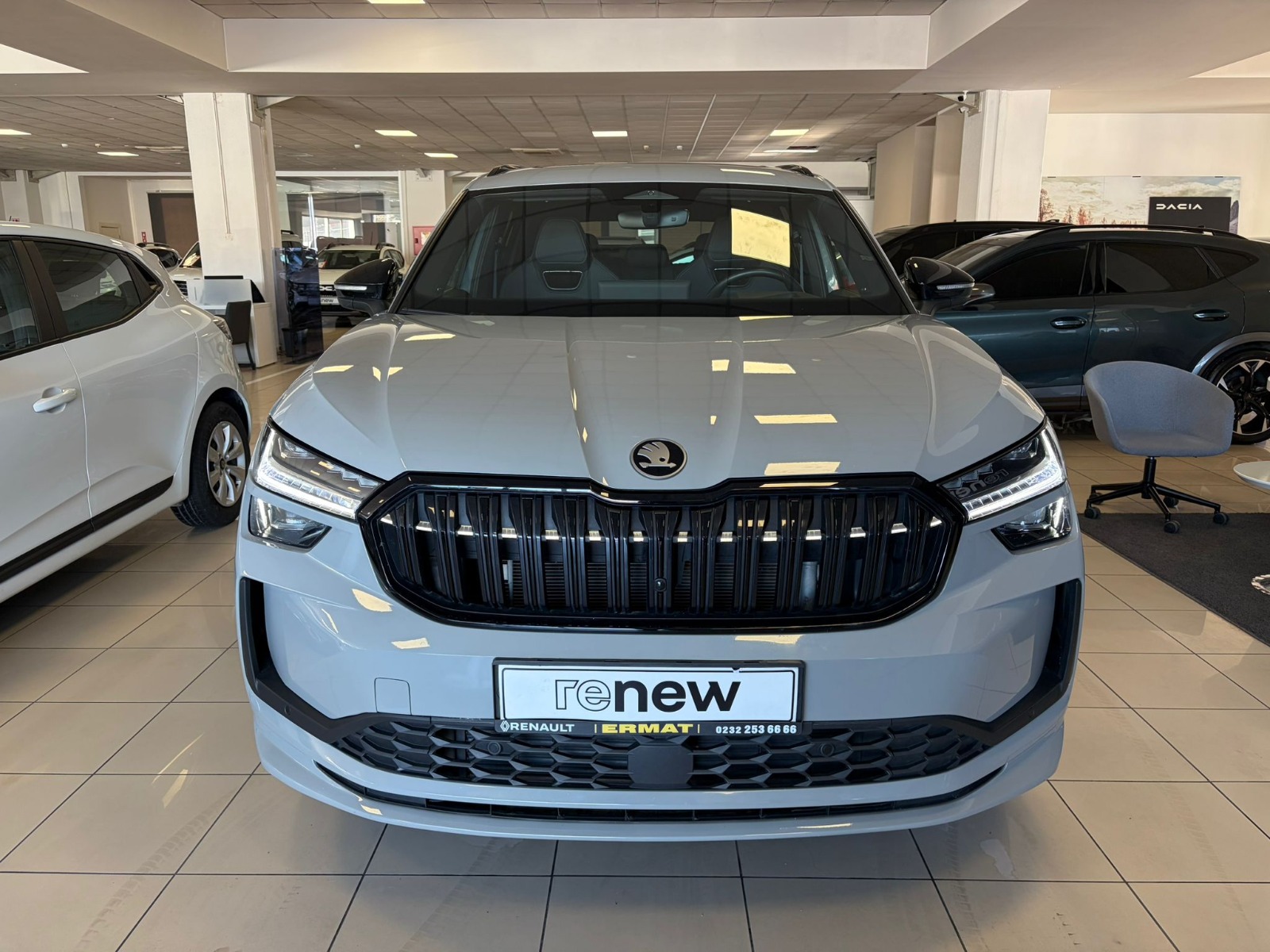 2025 Benzin Otomatik Skoda Kodiaq Gri Ermat Motorlu Araçlar ve Tarım Ürünleri Sanayi Ticaret A.Ş.