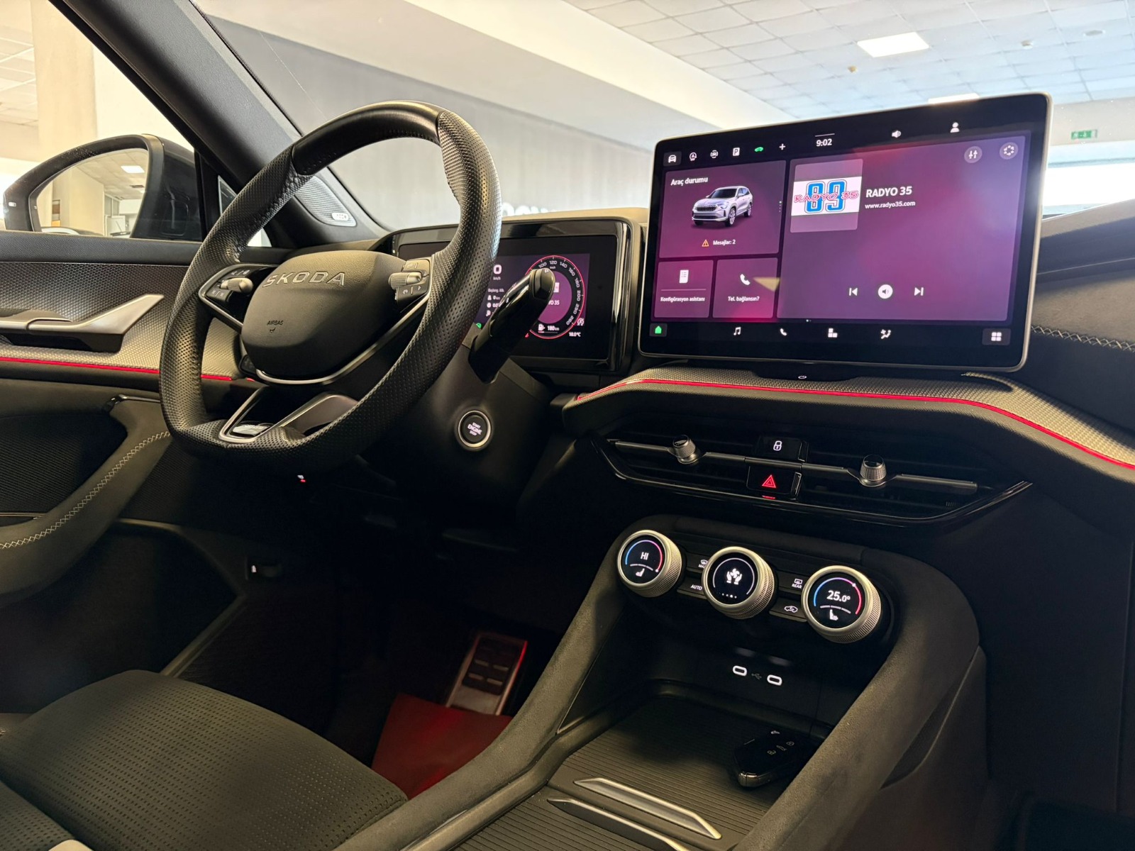 2025 Benzin Otomatik Skoda Kodiaq Gri Ermat Motorlu Araçlar ve Tarım Ürünleri Sanayi Ticaret A.Ş.