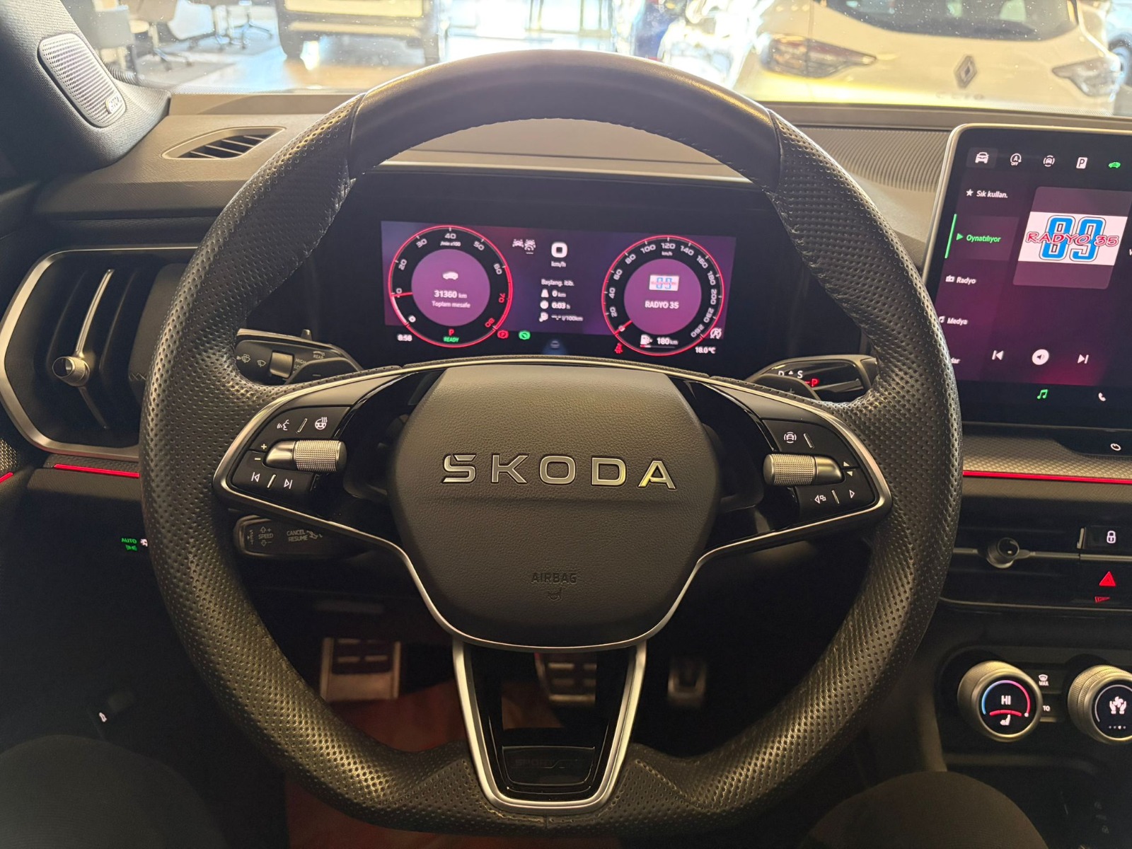 2025 Benzin Otomatik Skoda Kodiaq Gri Ermat Motorlu Araçlar ve Tarım Ürünleri Sanayi Ticaret A.Ş.