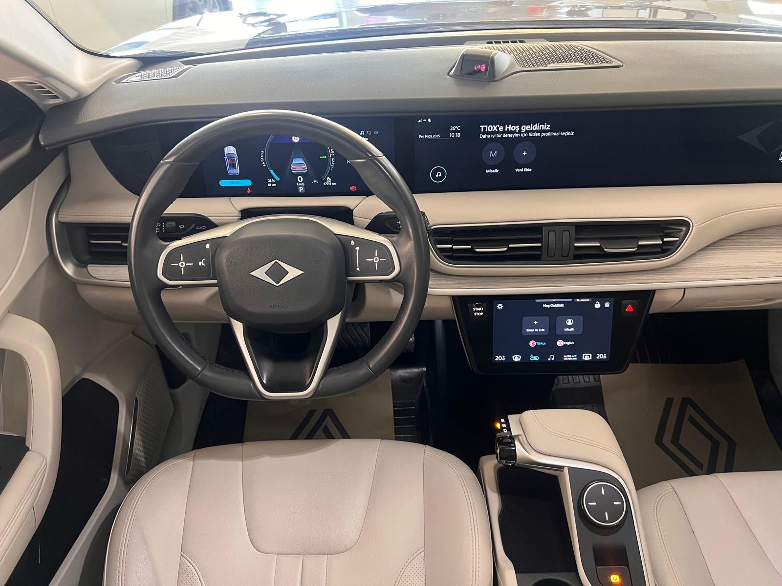 2024 Elektrik Otomatik Togg T10X Gri Ermat Motorlu Araçlar ve Tarım Ürünleri Sanayi Ticaret A.Ş.