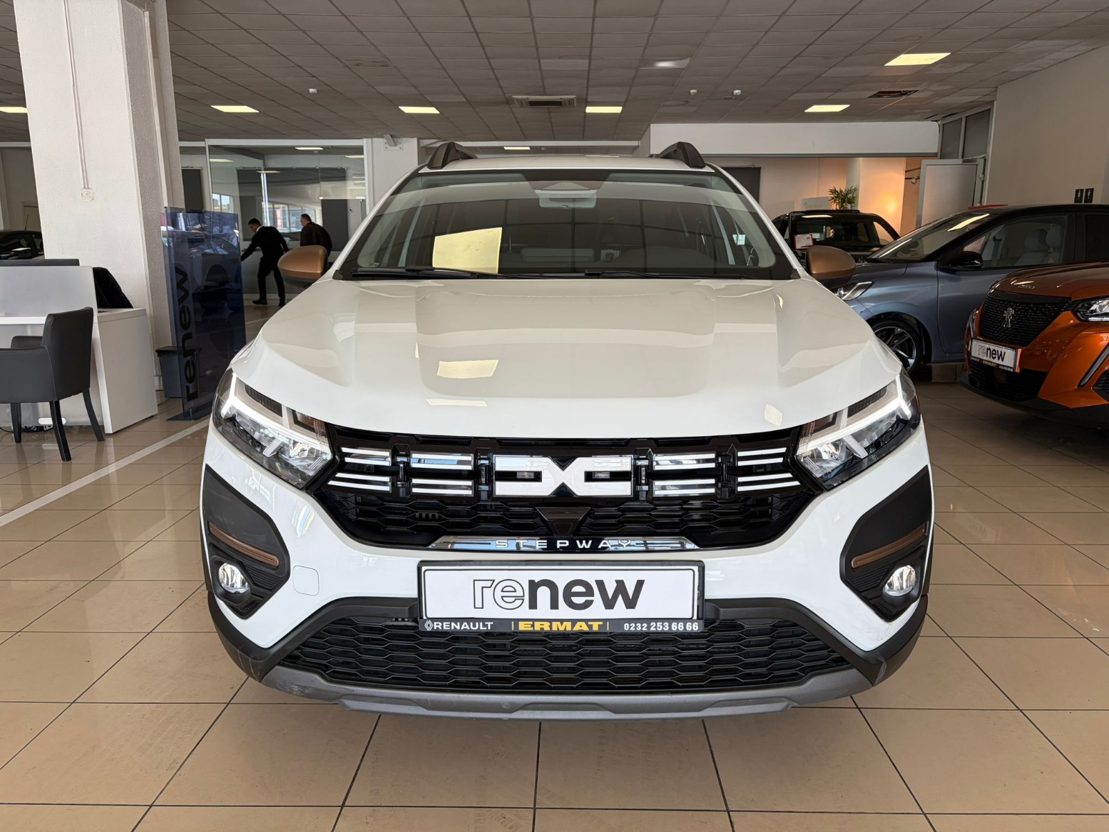 2024 Benzin Otomatik Dacia Sandero Stepway Beyaz Ermat Motorlu Araçlar ve Tarım Ürünleri Sanayi Ticaret A.Ş.