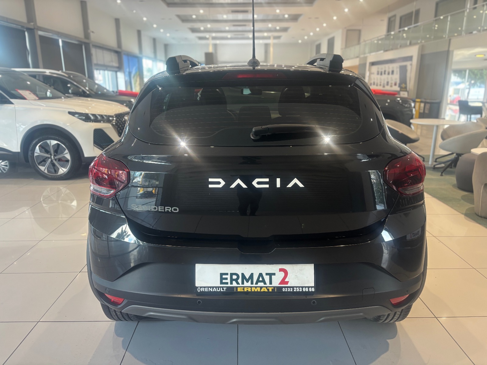 2023 Benzin Otomatik Dacia Sandero Siyah Ermat Motorlu Araçlar ve Tarım Ürünleri Sanayi Ticaret A.Ş.