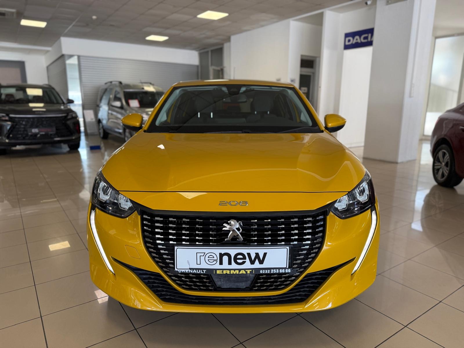 2021 Benzin Otomatik Peugeot 208 Sarı Ermat Motorlu Araçlar ve Tarım Ürünleri Sanayi Ticaret A.Ş.