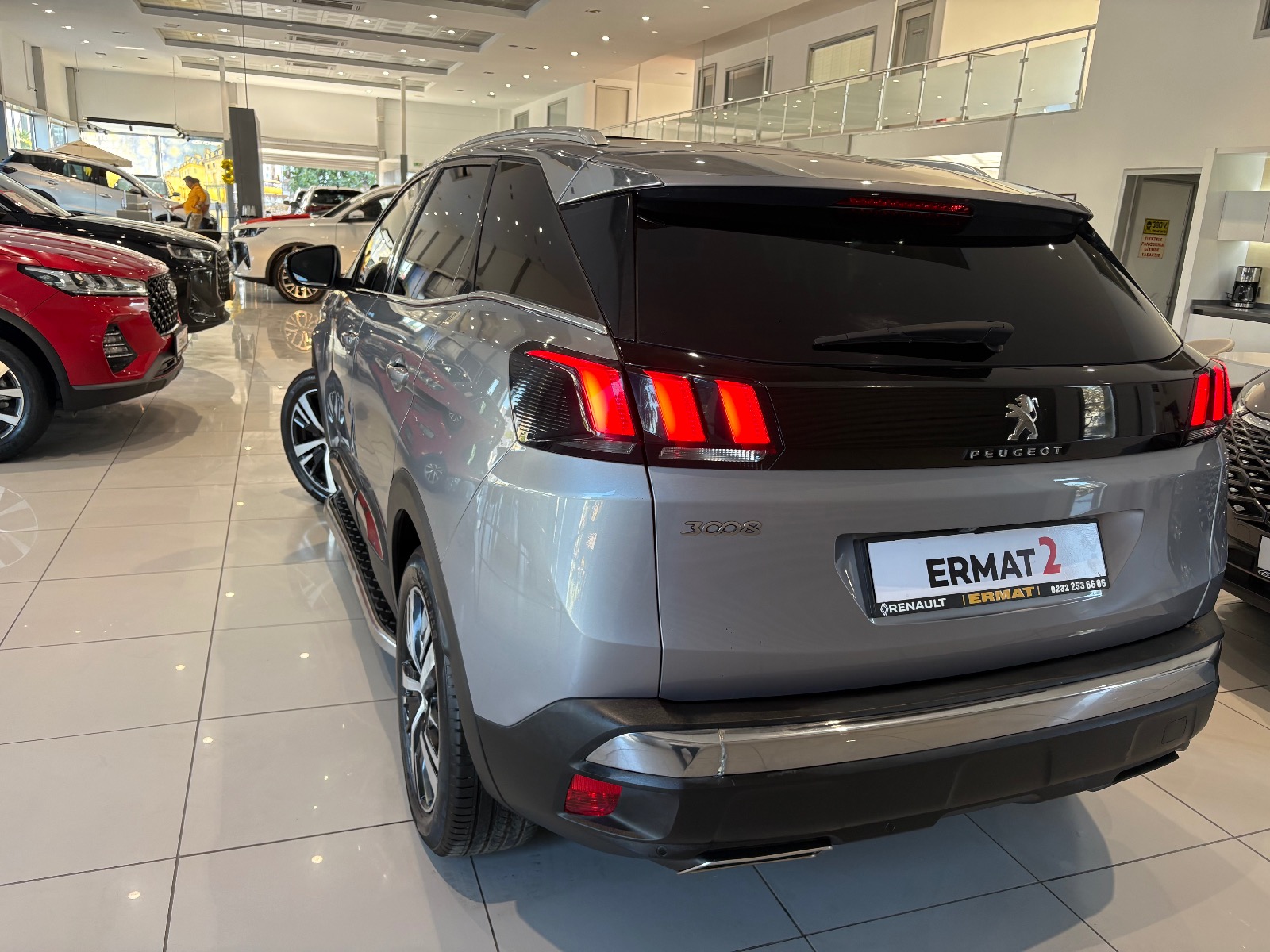 2020 Dizel Otomatik Peugeot 3008 Gri Ermat Motorlu Araçlar ve Tarım Ürünleri Sanayi Ticaret A.Ş.