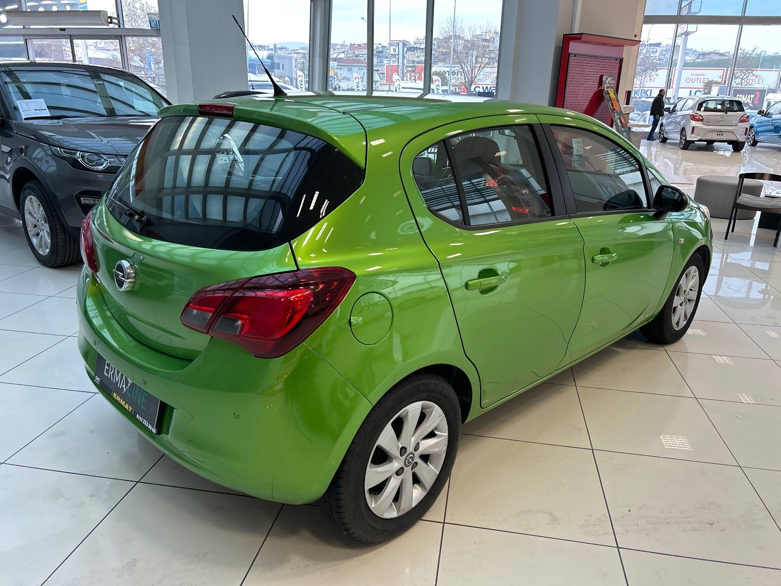 2015 Benzin + LPG Manuel Opel Corsa Yeşil Ermat 2.El