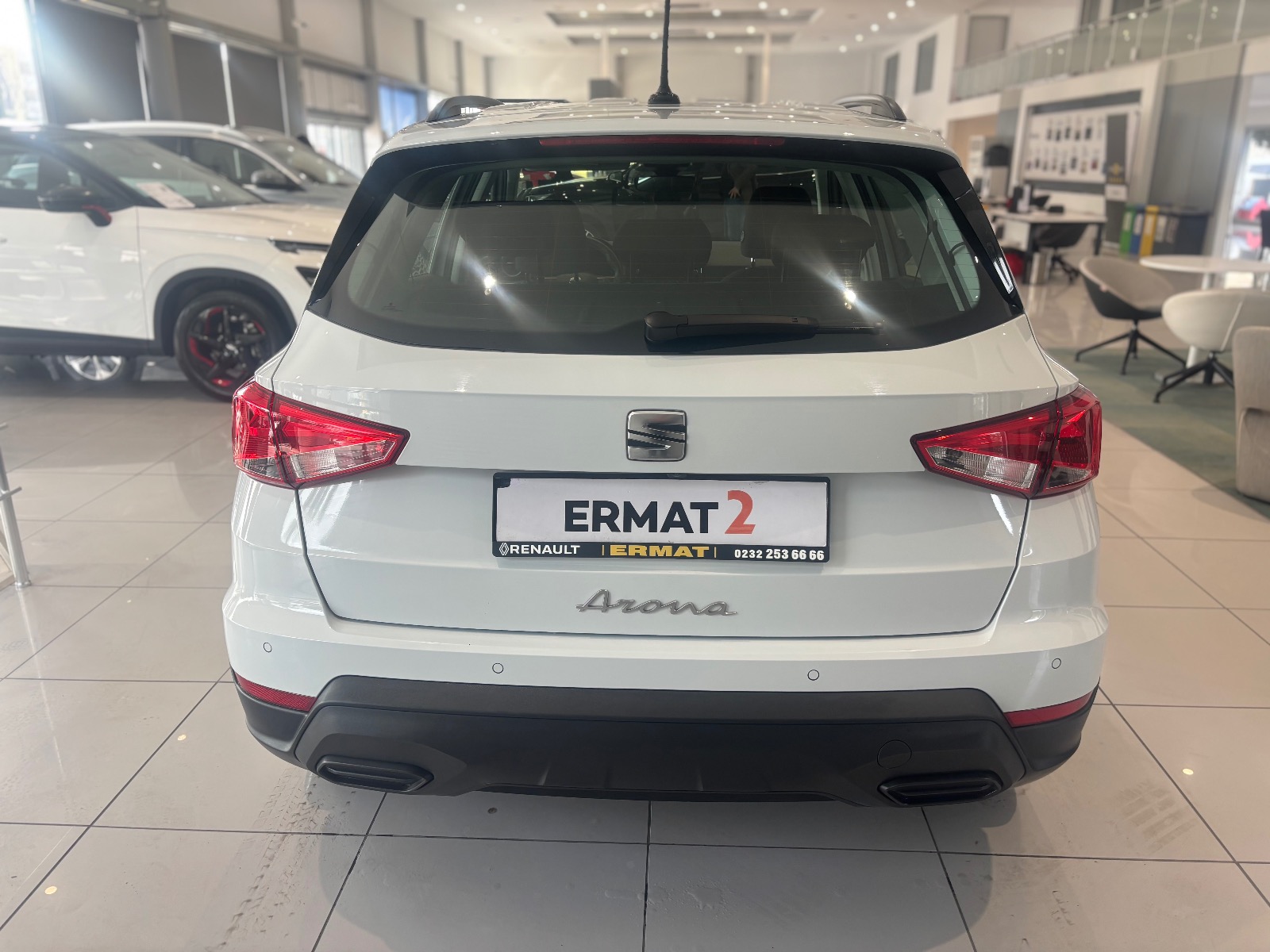 2025 Benzin Otomatik Seat Arona Beyaz Ermat Motorlu Araçlar ve Tarım Ürünleri Sanayi Ticaret A.Ş.