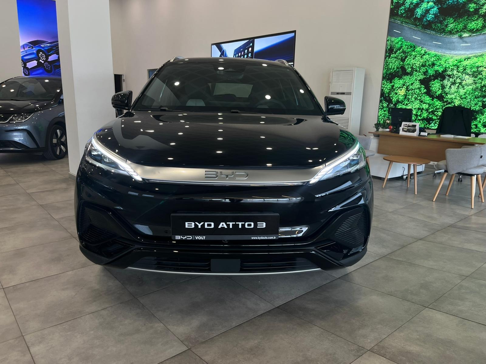 2025 Elektrik Otomatik BYD Atto 3 EV Siyah Ermat Motorlu Araçlar ve Tarım Ürünleri Sanayi Ticaret A.Ş.